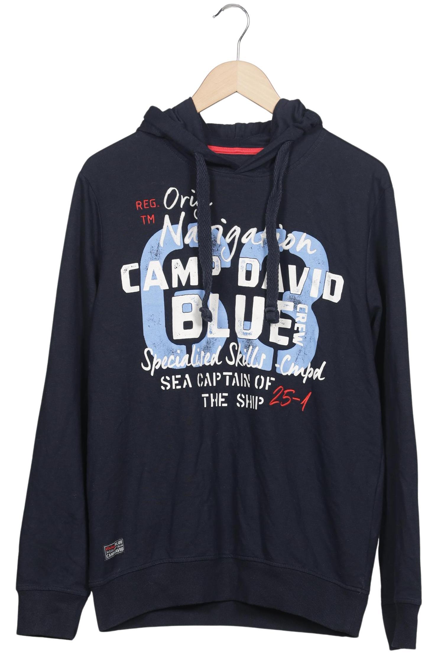 

Camp David Herren Kapuzenpullover, marineblau, Gr. 52