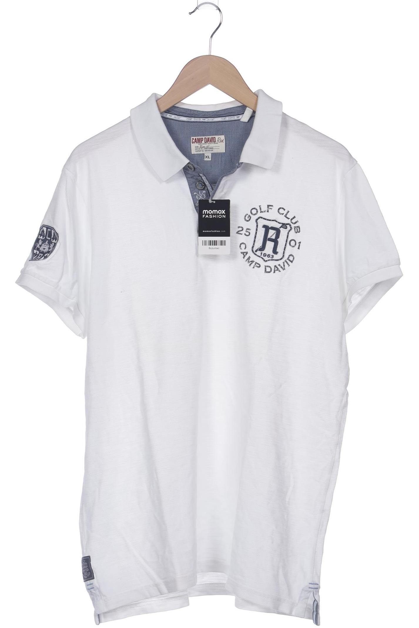

Camp David Herren Poloshirt, weiß, Gr. 54