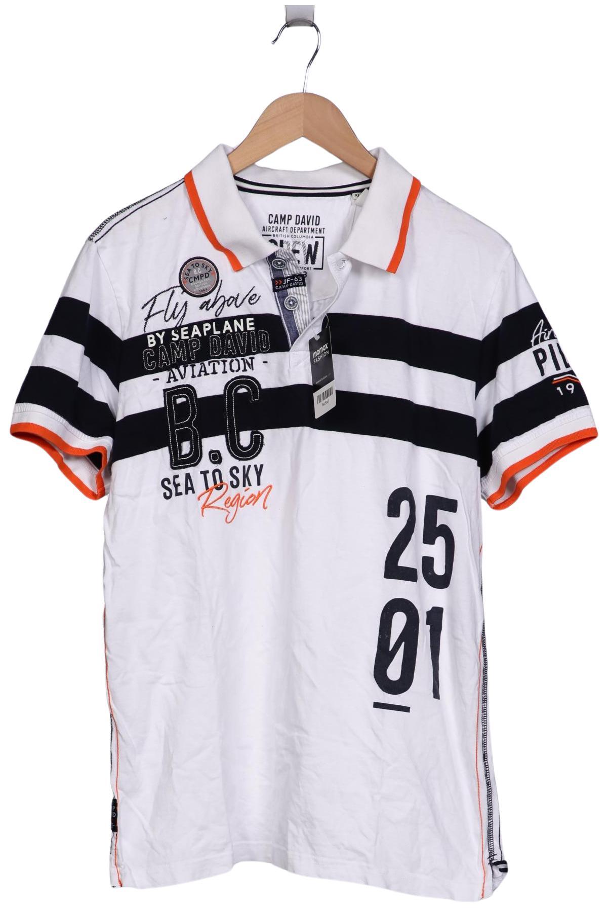 

Camp David Herren Poloshirt, weiß, Gr. 54