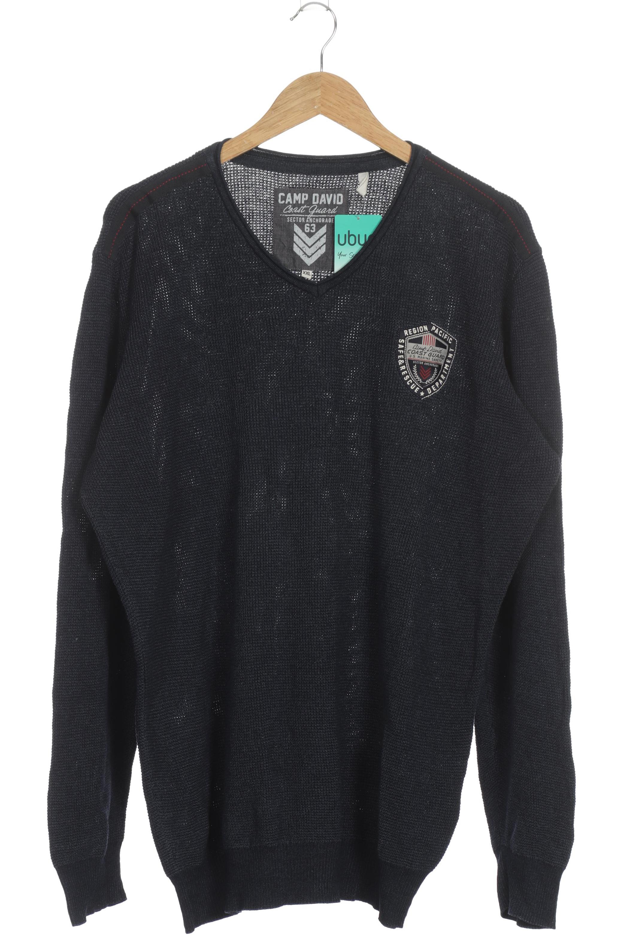

Camp David Herren Pullover, blau, Gr.
