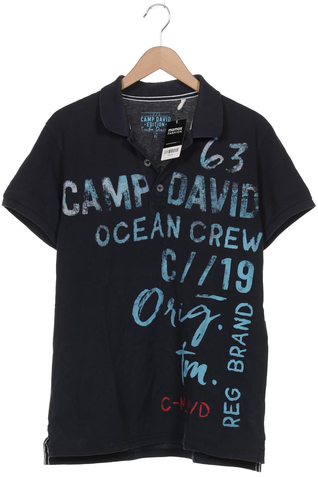 

Camp David Herren Poloshirt, marineblau, Gr. 54