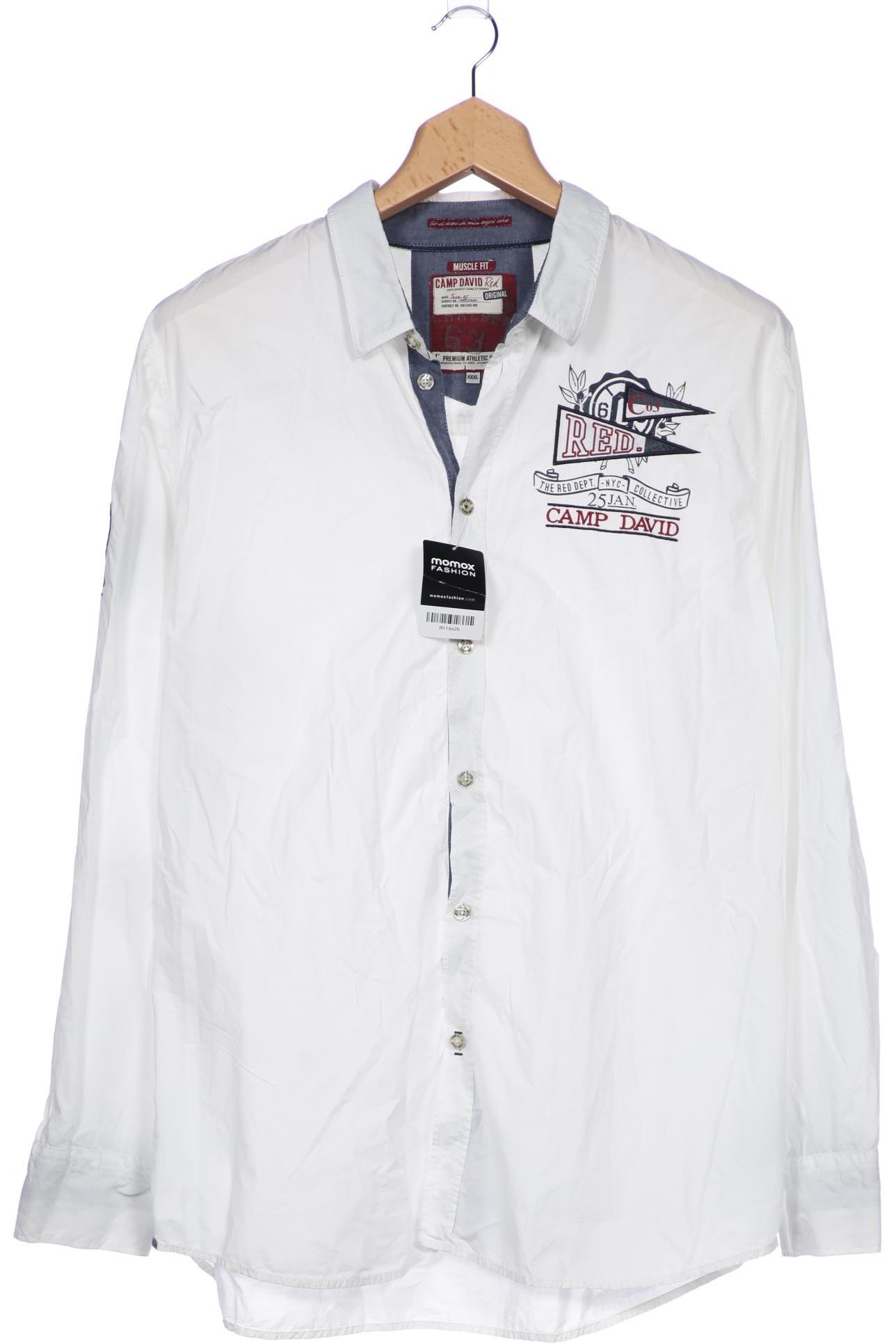 

Camp David Herren Hemd, weiß, Gr. 58