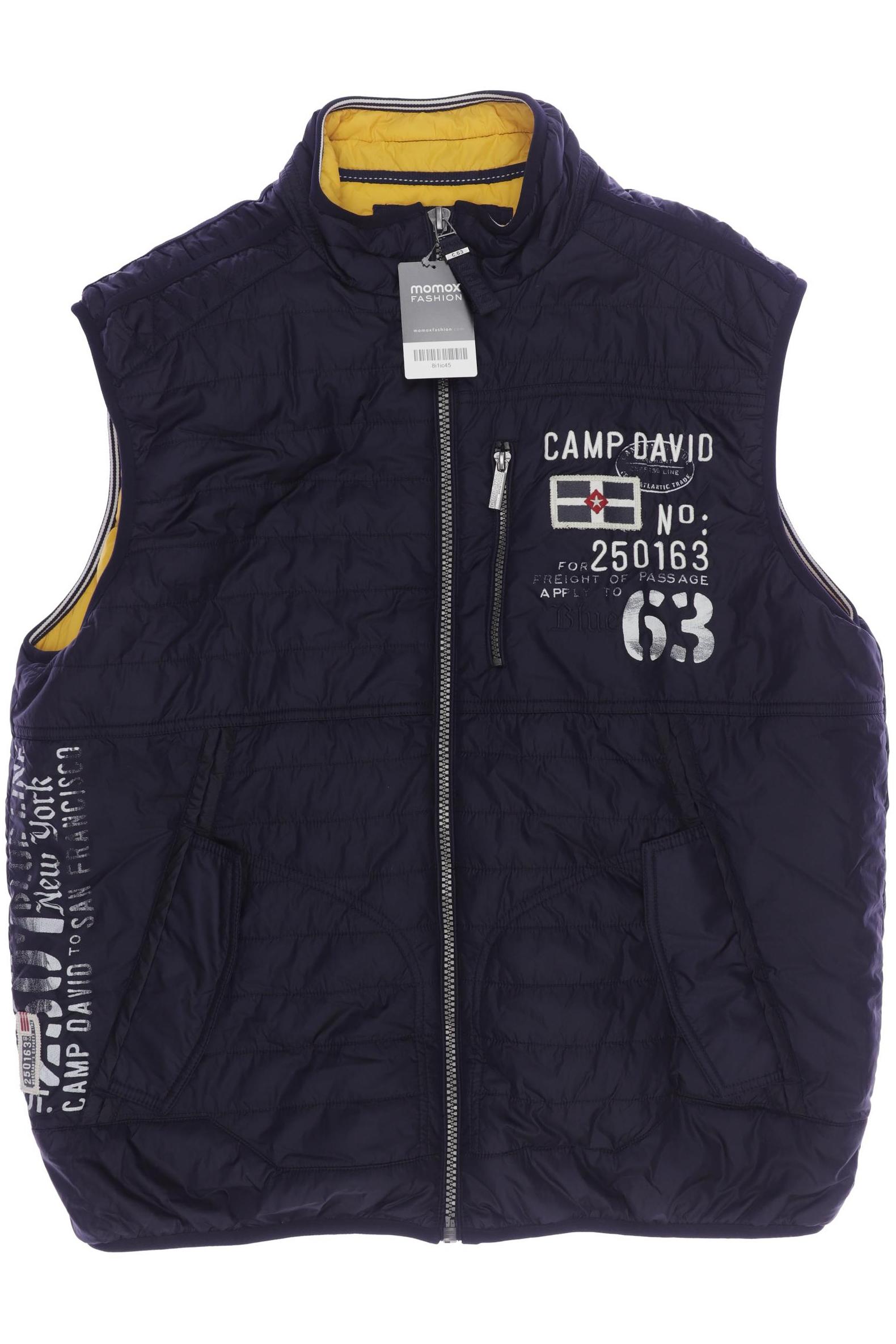 

Camp David Herren Weste, marineblau, Gr. 56