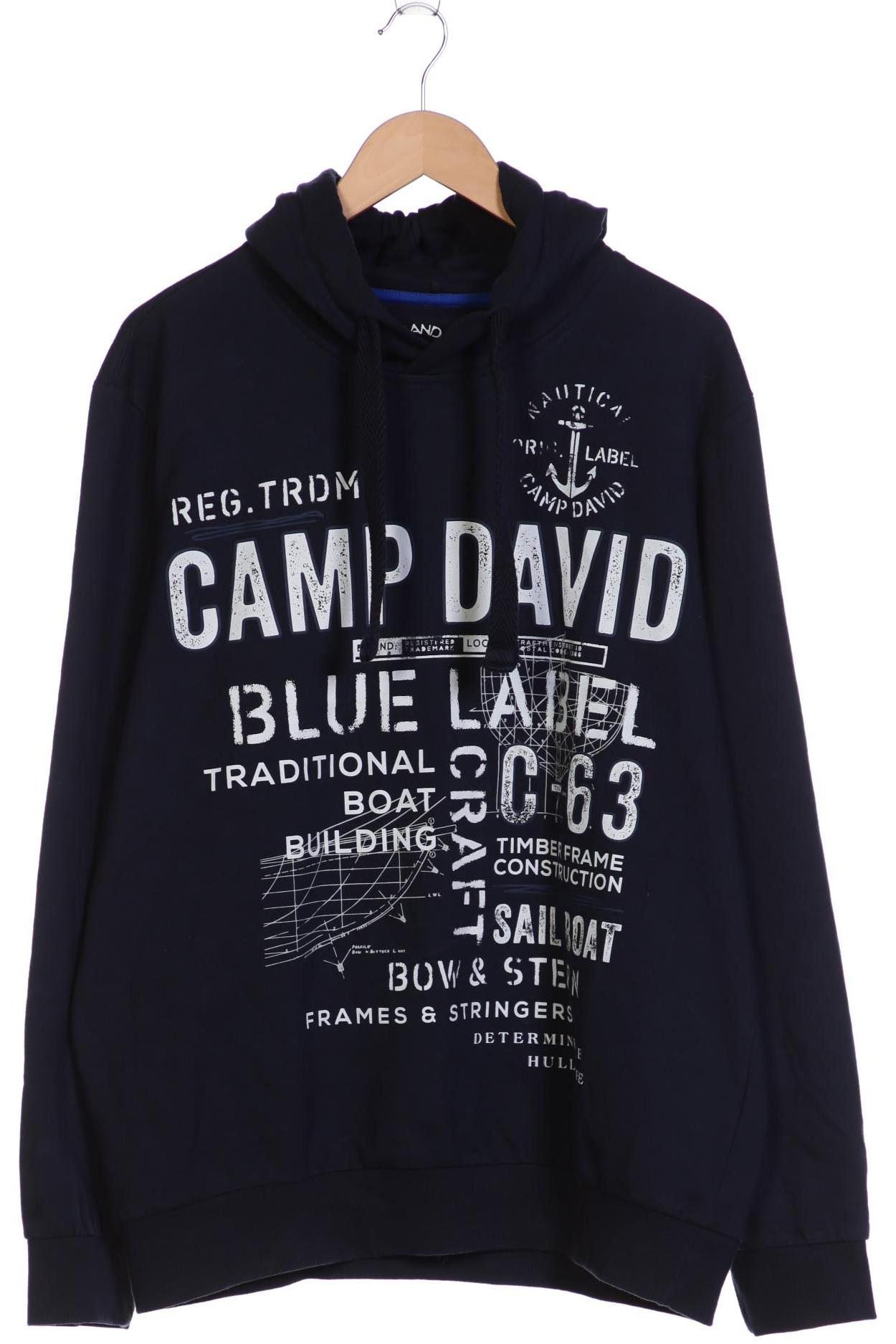 

Camp David Herren Kapuzenpullover, blau