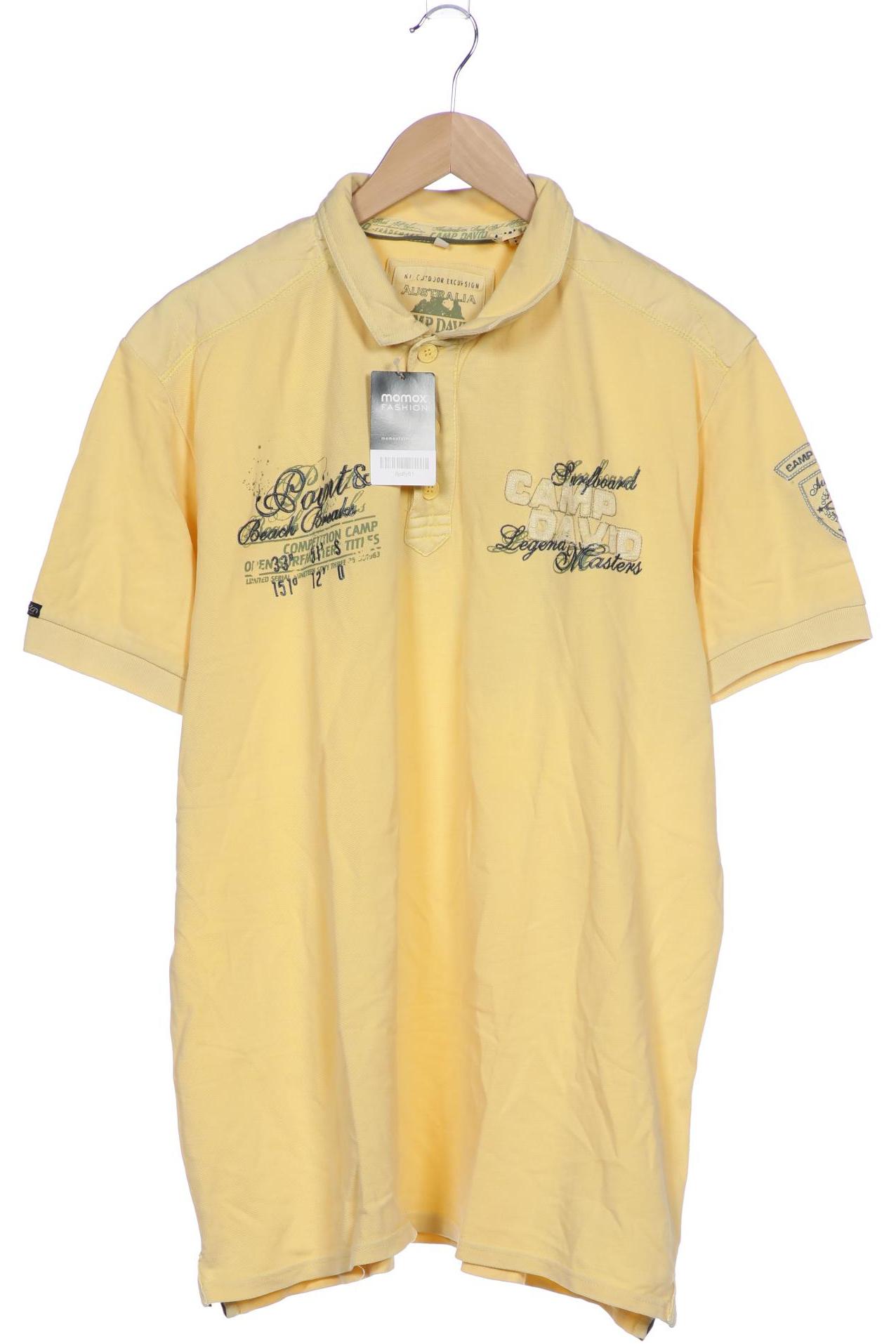 

Camp David Herren Poloshirt, gelb, Gr. 56