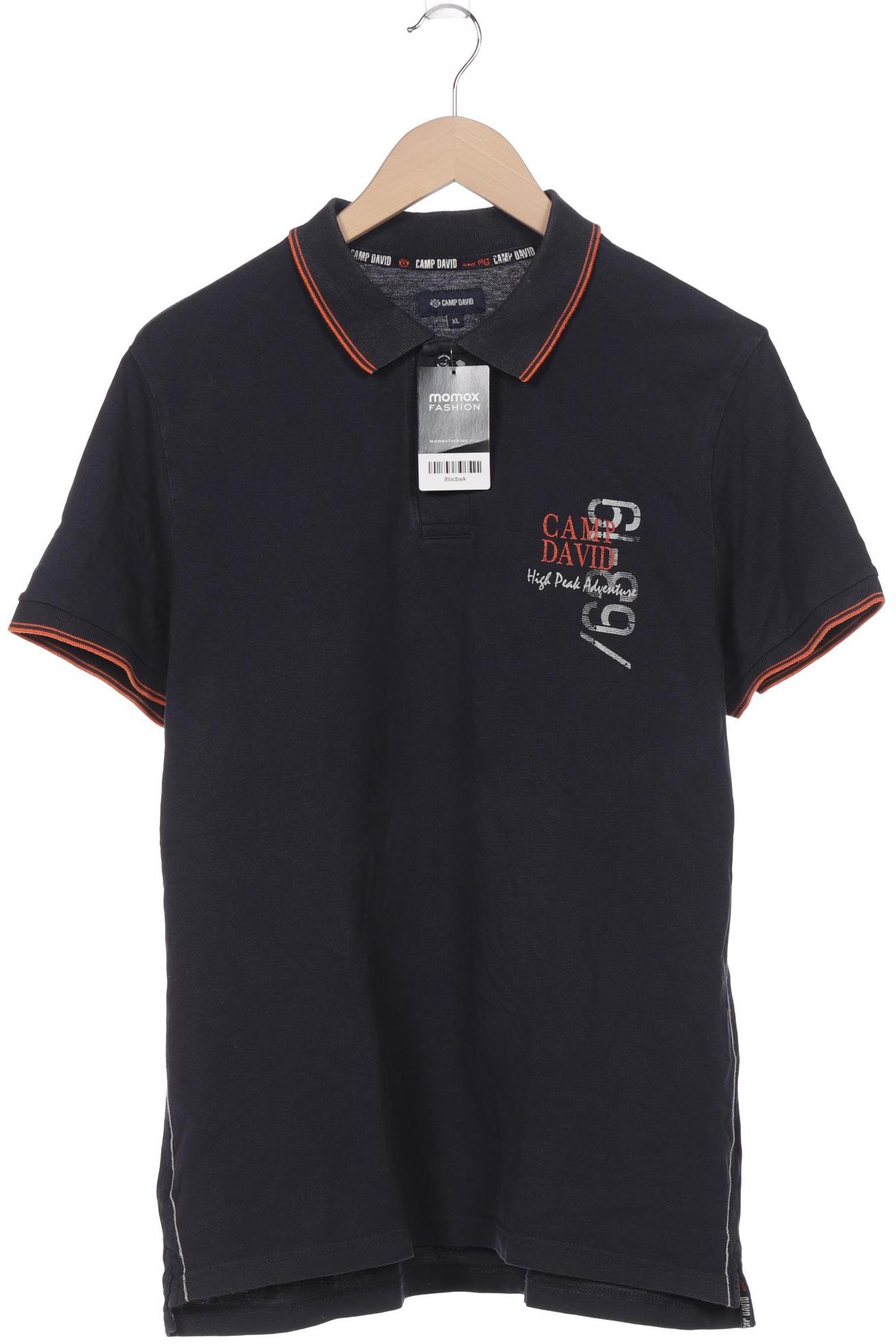 

Camp David Herren Poloshirt, marineblau