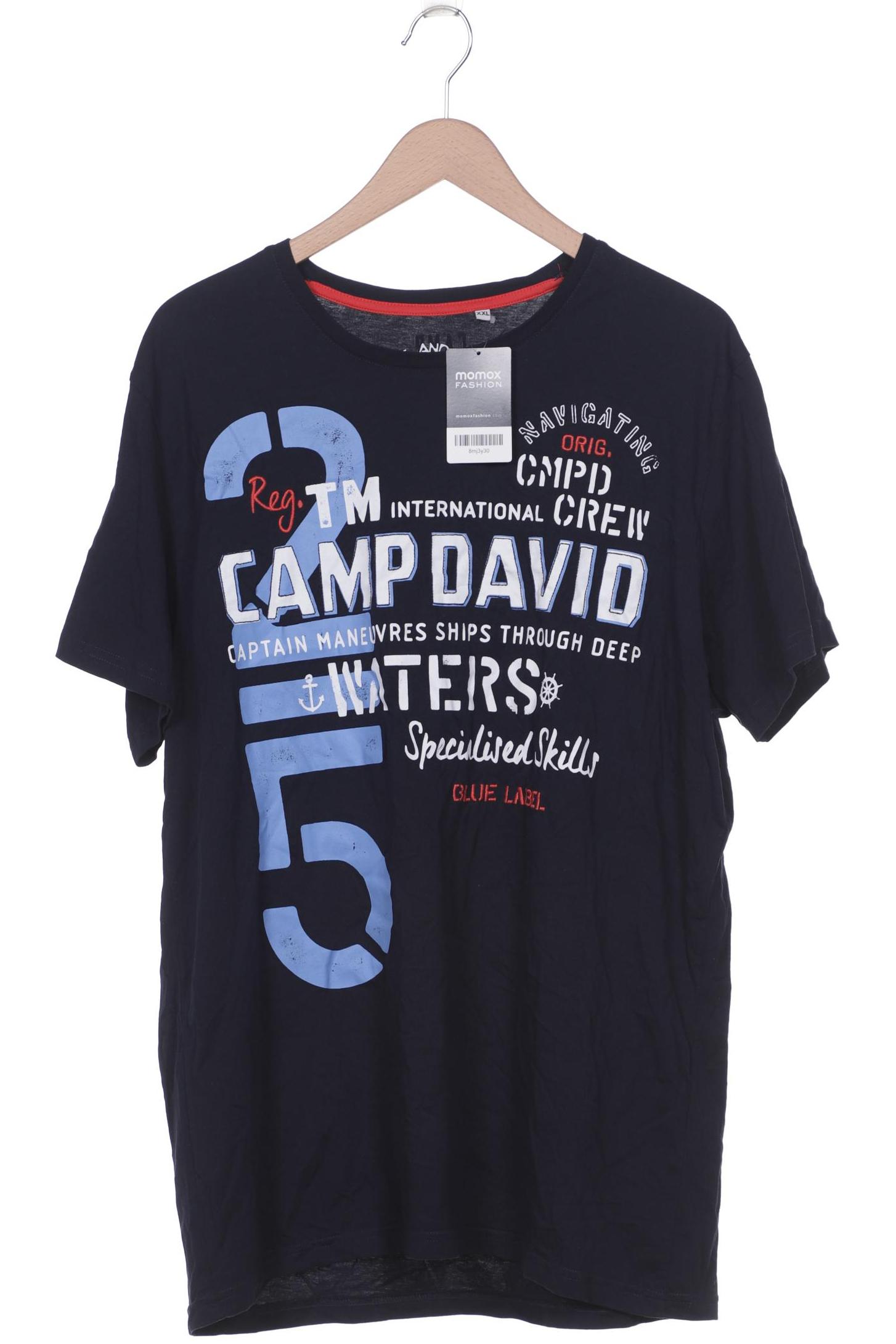 

Camp David Herren T-Shirt, marineblau