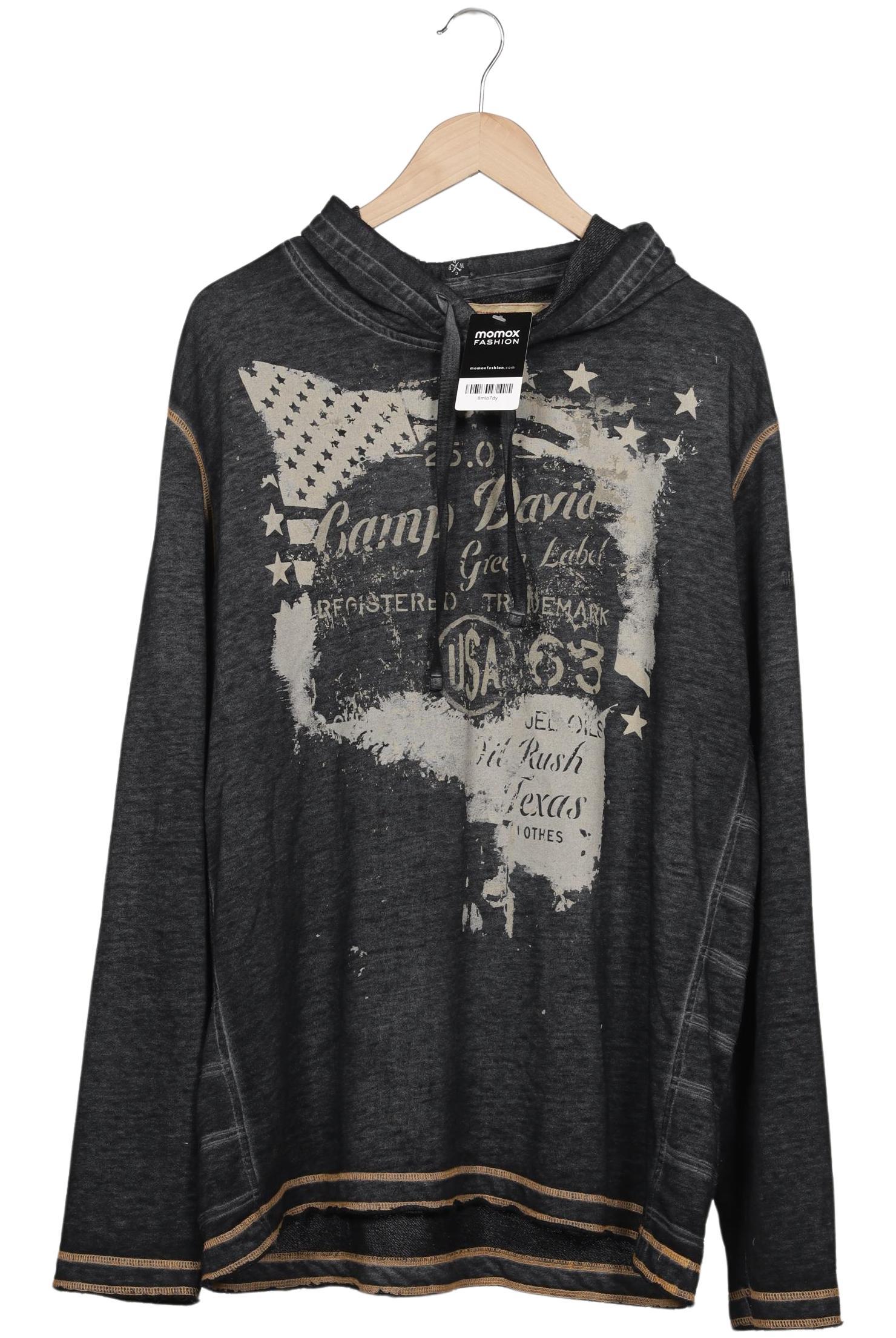 

Camp David Herren Kapuzenpullover, schwarz, Gr. 58