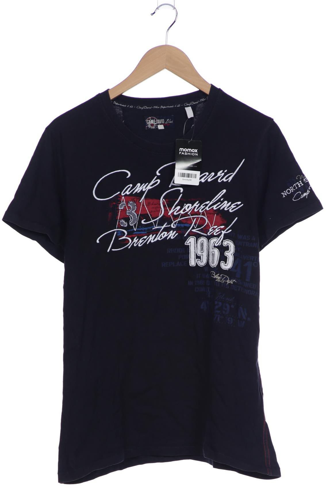 

Camp David Herren T-Shirt, marineblau, Gr. 48