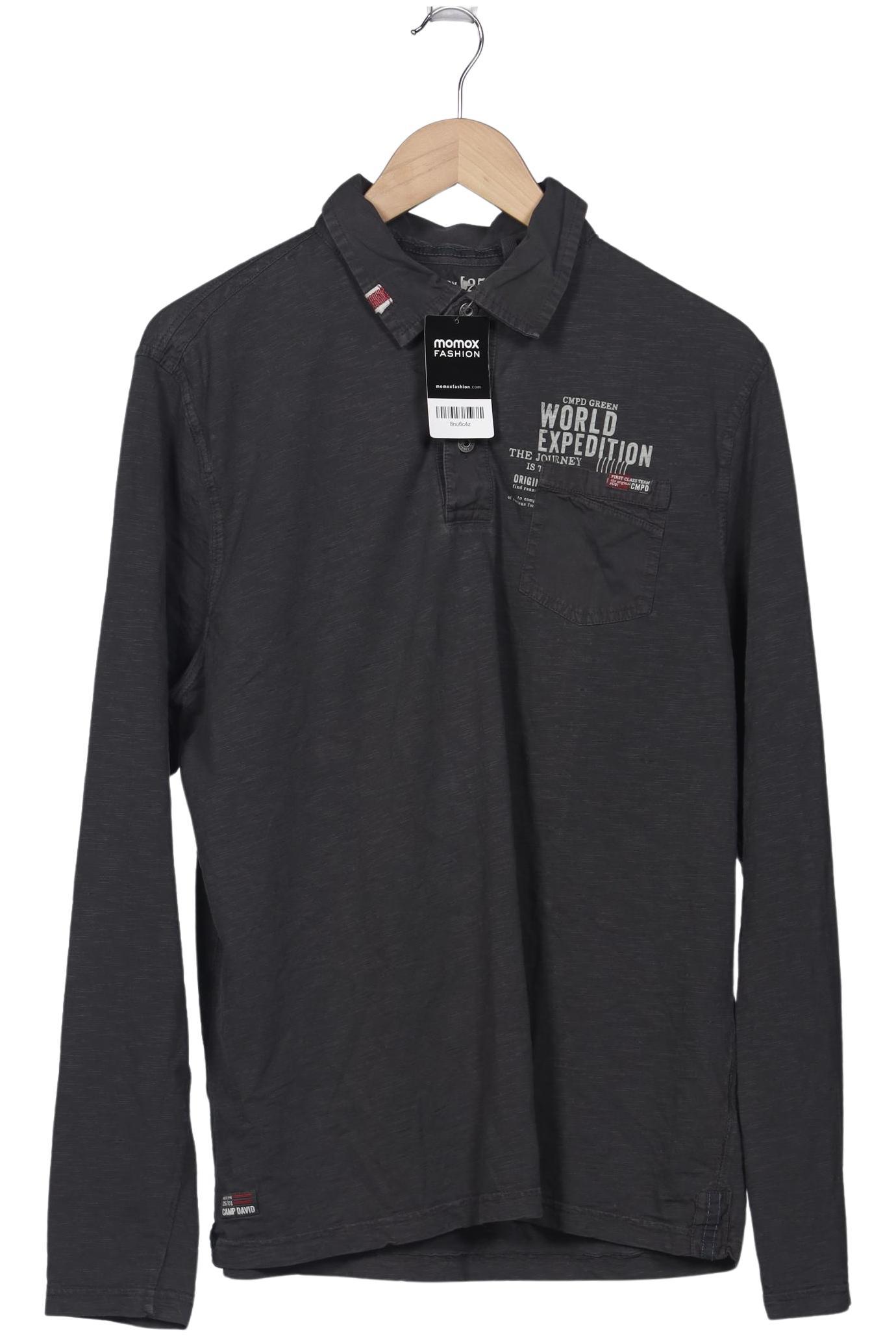 

Camp David Herren Poloshirt, grau, Gr. 54