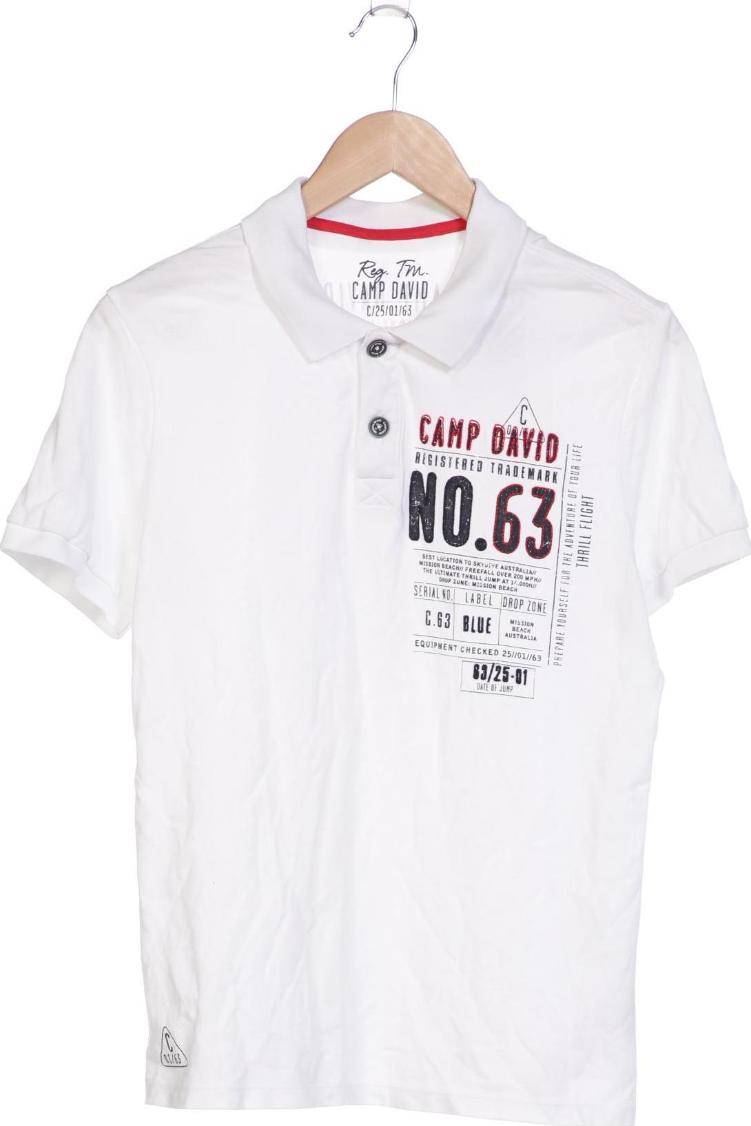 

Camp David Herren Poloshirt, weiß, Gr. 52