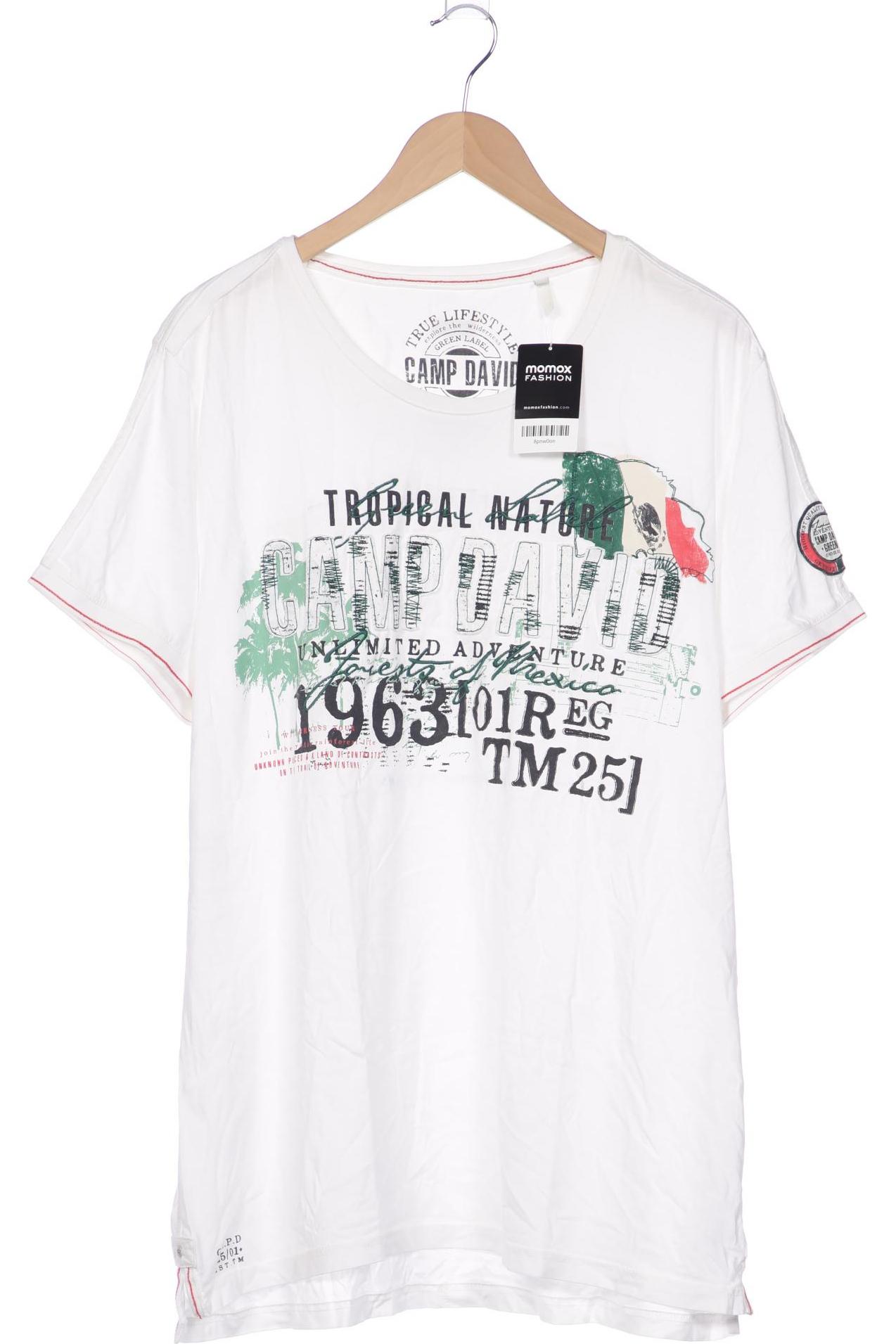 

Camp David Herren T-Shirt, weiß, Gr. 56