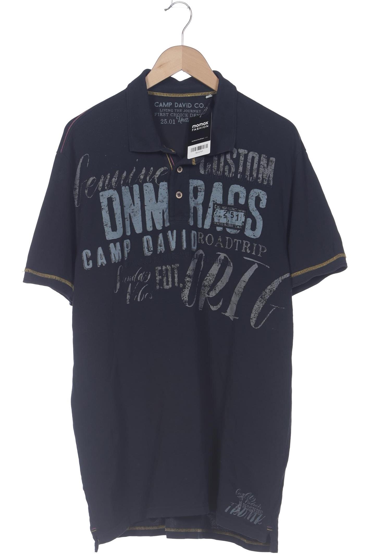 

Camp David Herren Poloshirt, marineblau, Gr. 56