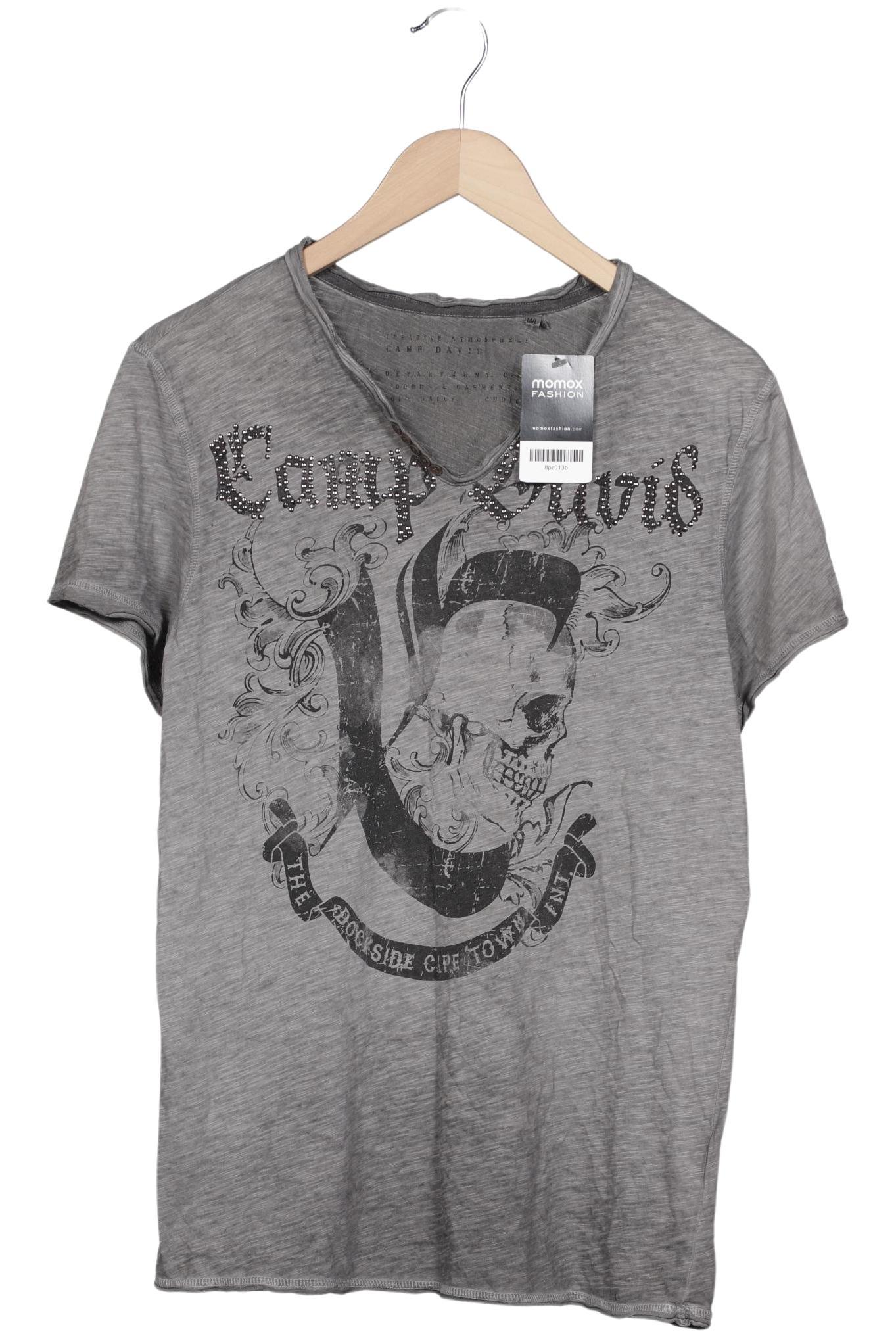 

Camp David Herren T-Shirt, grau, Gr. 48
