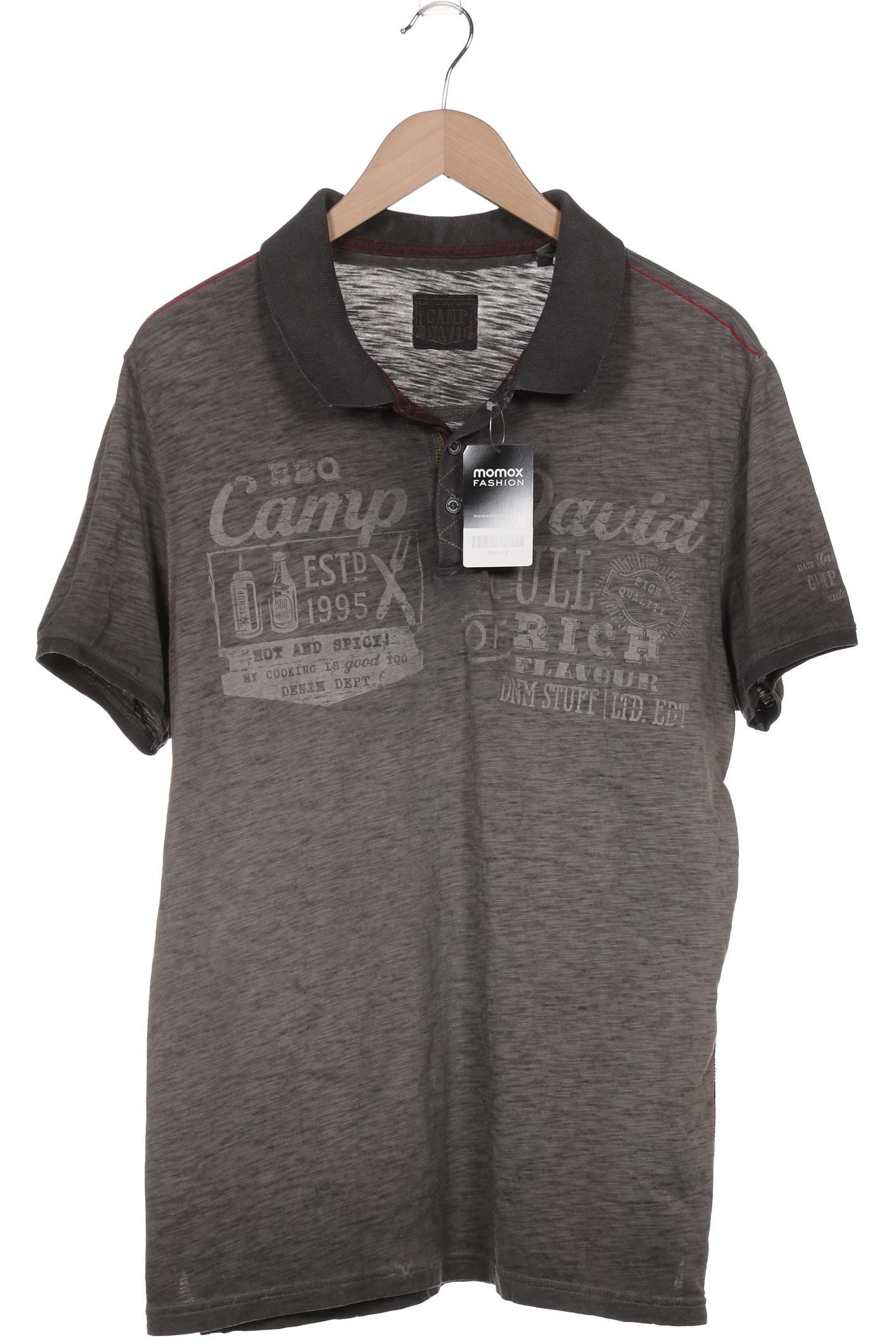 

Camp David Herren Poloshirt, grau, Gr. 54