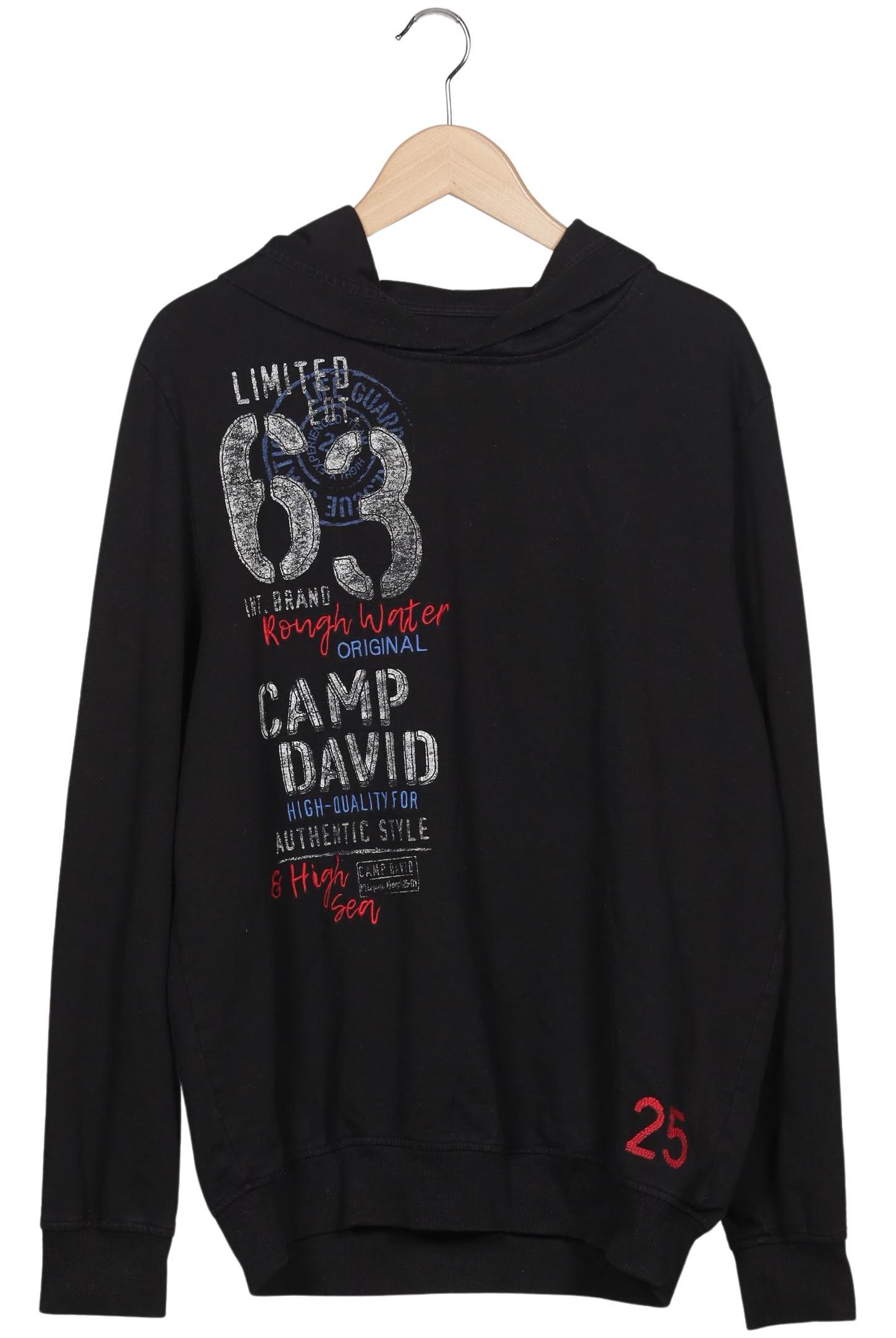 

Camp David Herren Kapuzenpullover, schwarz, Gr. 54