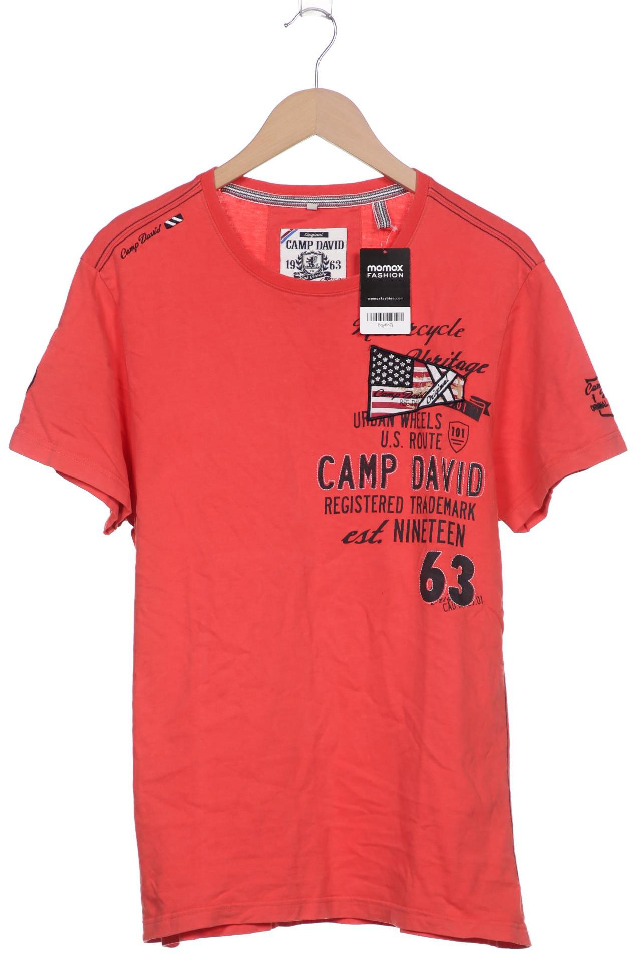 

Camp David Herren T-Shirt, rot