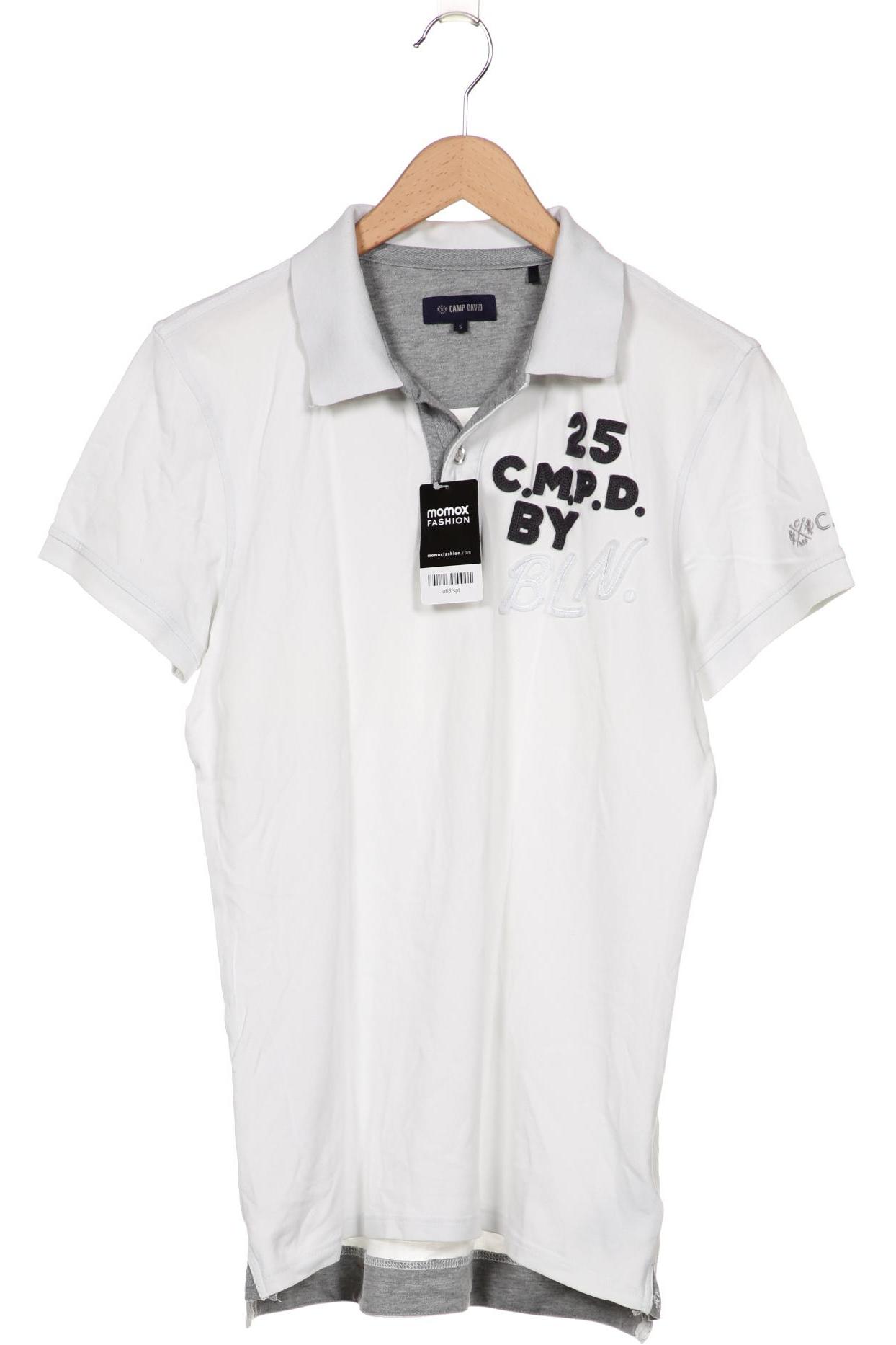 

Camp David Herren Poloshirt, weiß, Gr. 46
