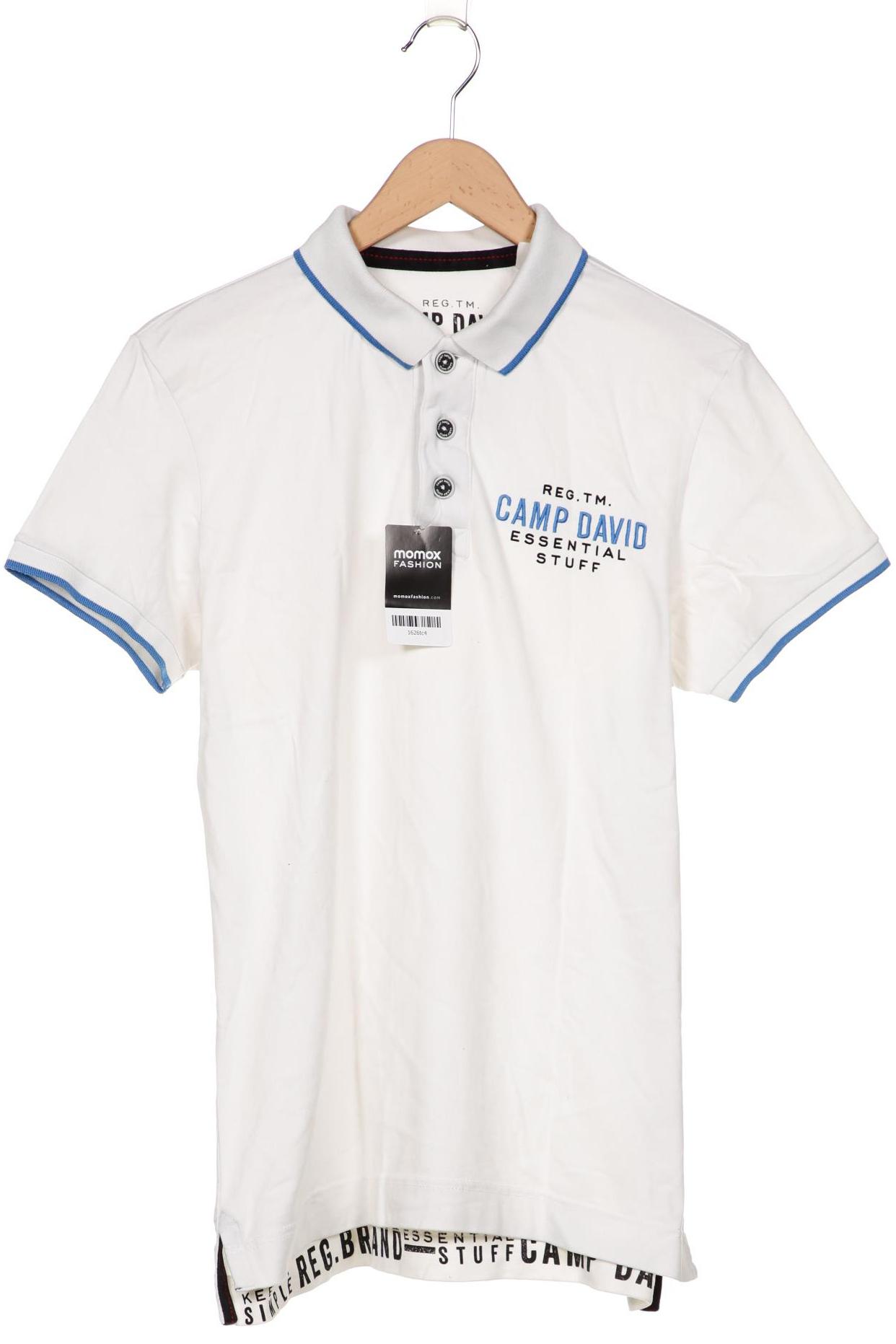 

Camp David Herren Poloshirt, weiß