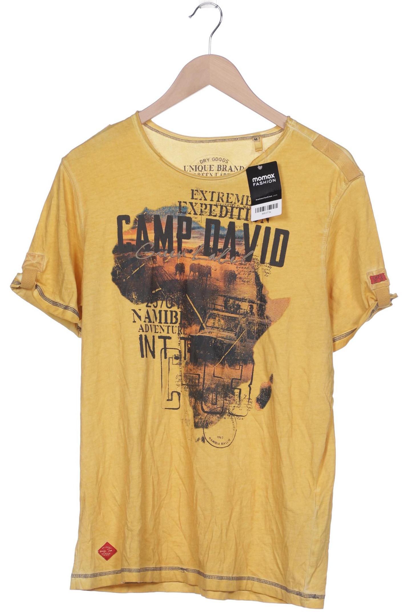 

Camp David Herren T-Shirt, gelb