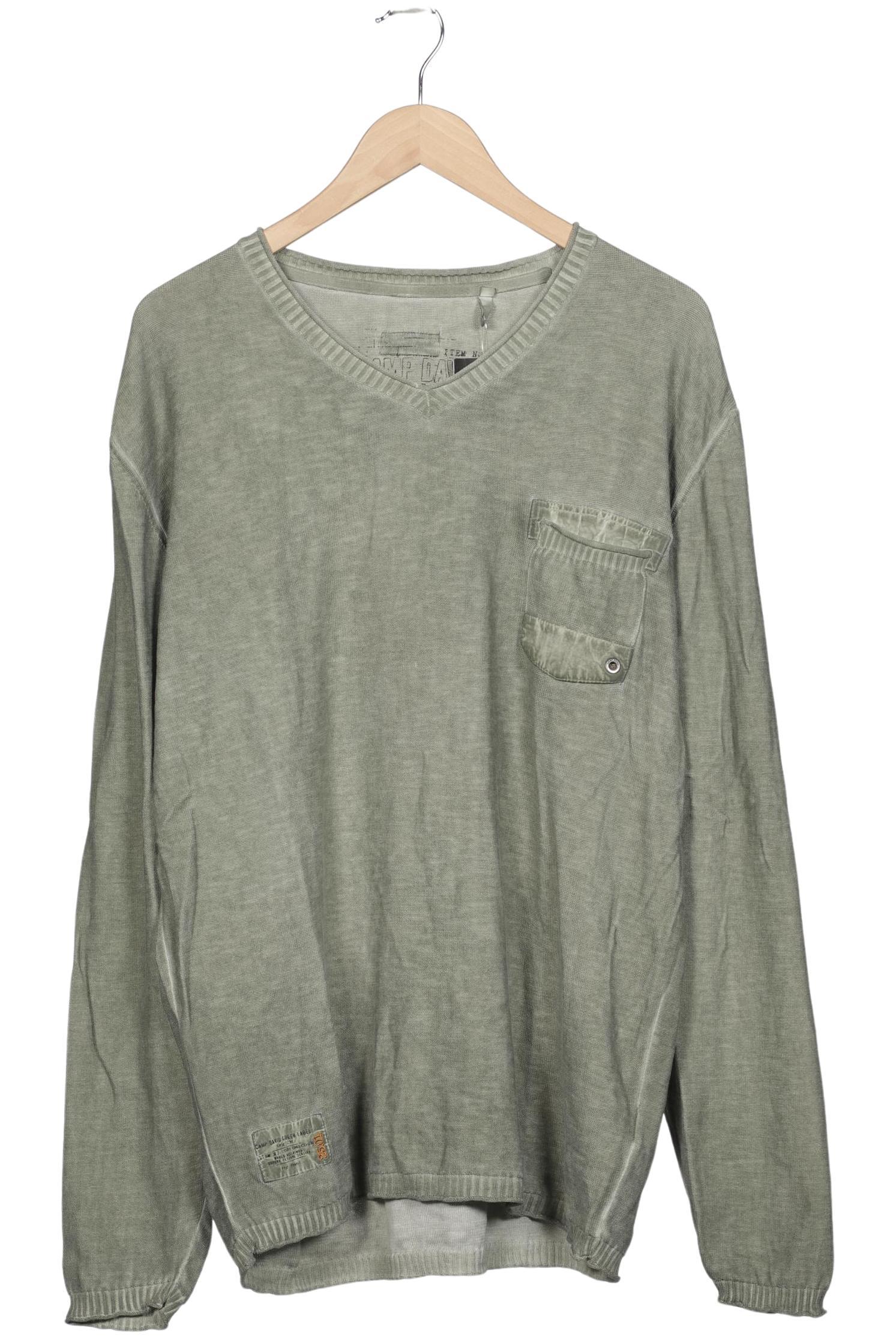 

Camp David Herren Pullover, grün, Gr. 58