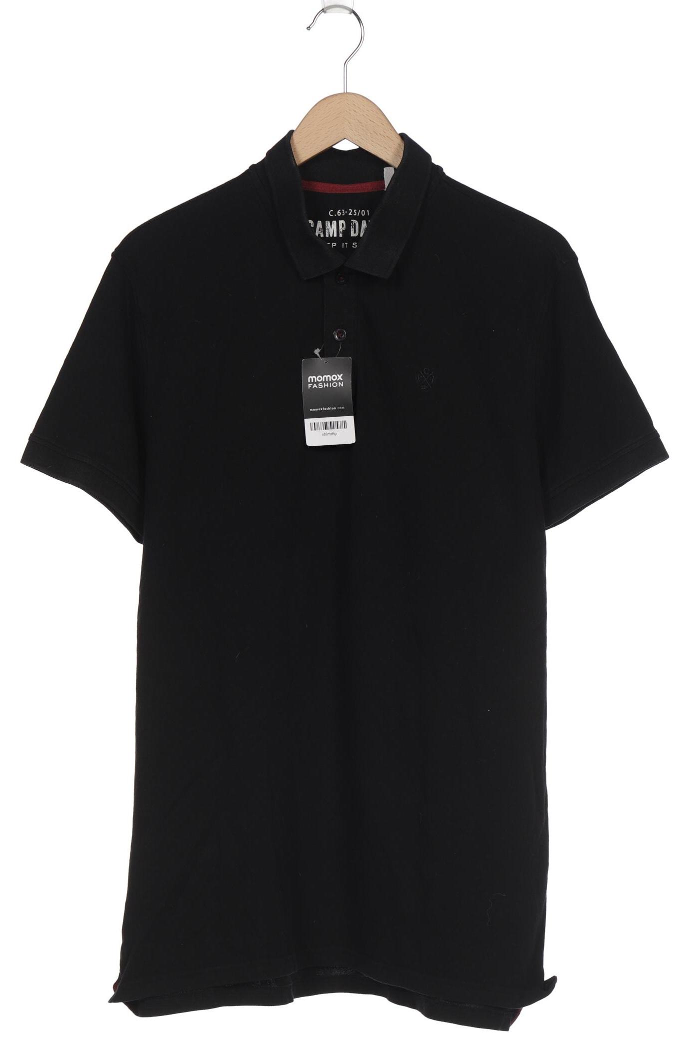 

Camp David Herren Poloshirt, schwarz