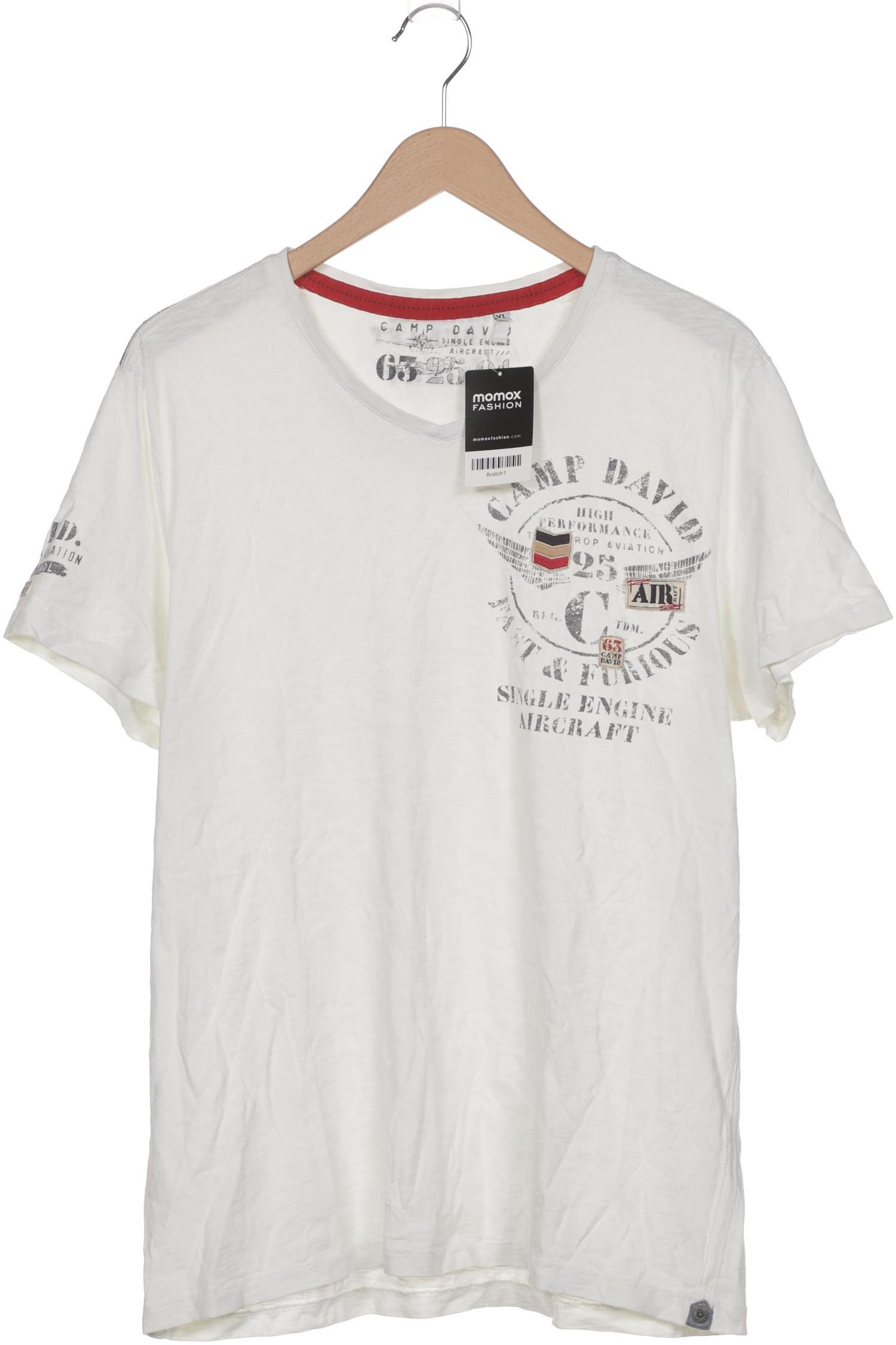 

Camp David Herren T-Shirt, weiß, Gr. 54