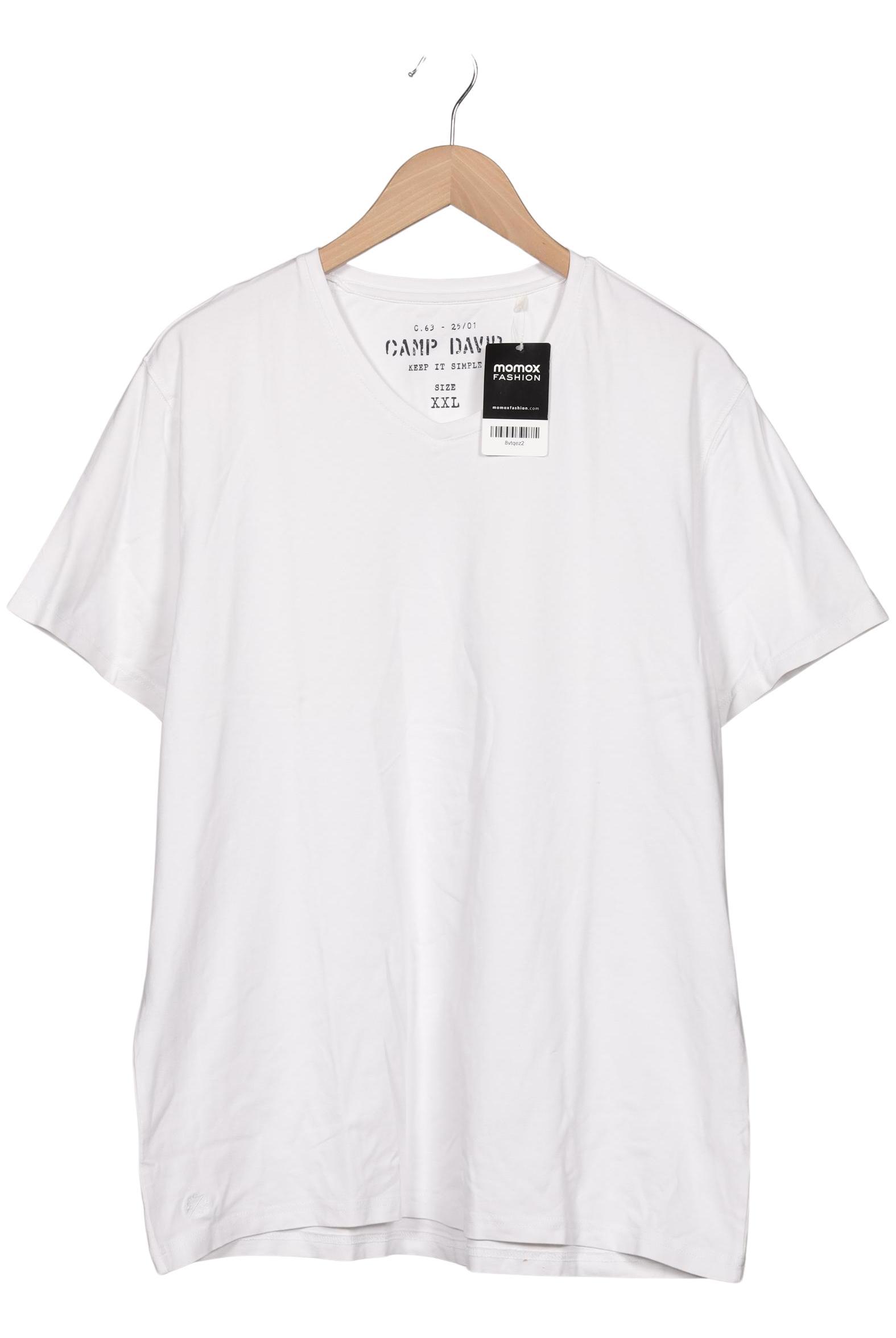 Thumbnail - Camp David Herren T-Shirt, weiß, Gr. 56
