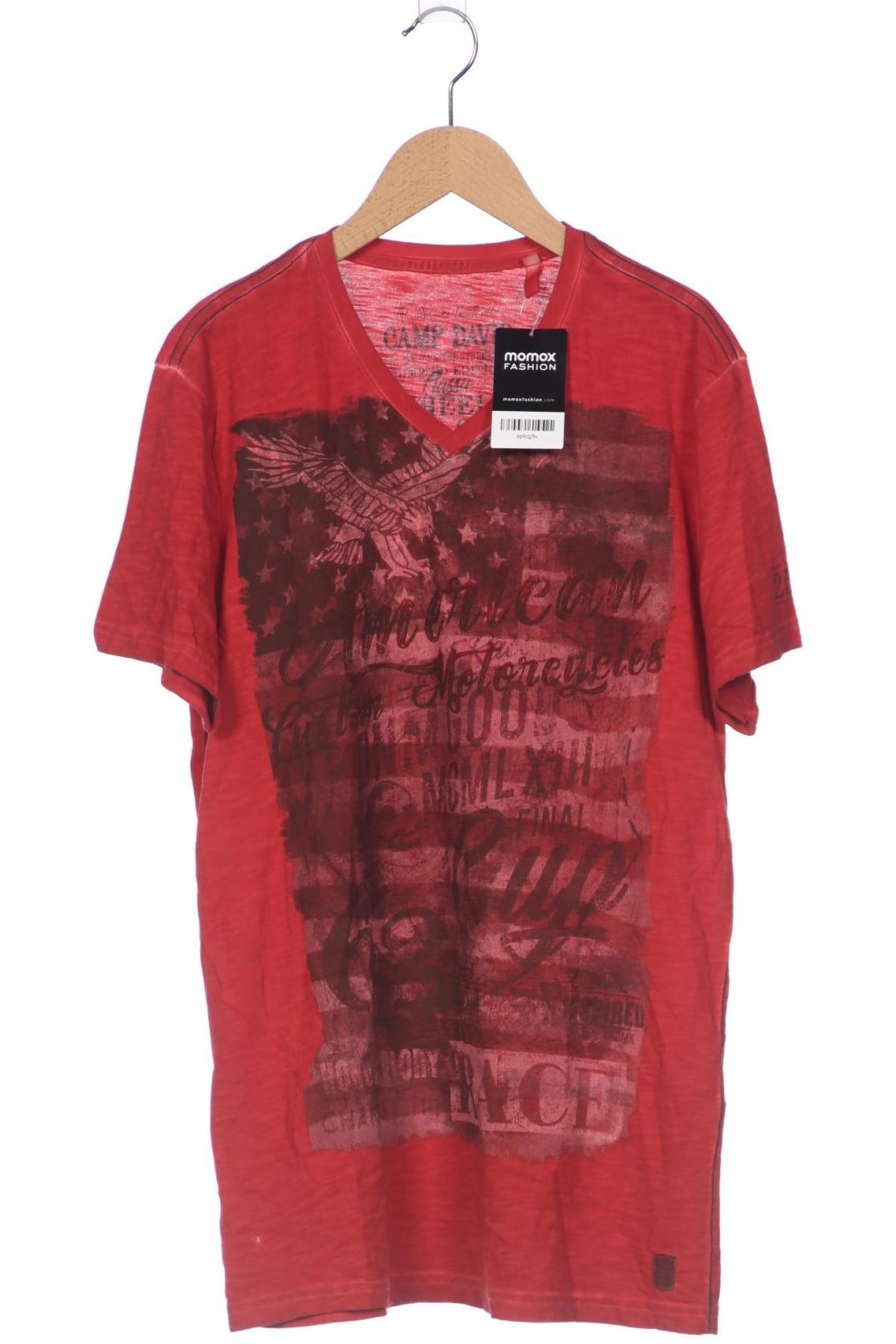 

Camp David Herren T-Shirt, rot, Gr. 48