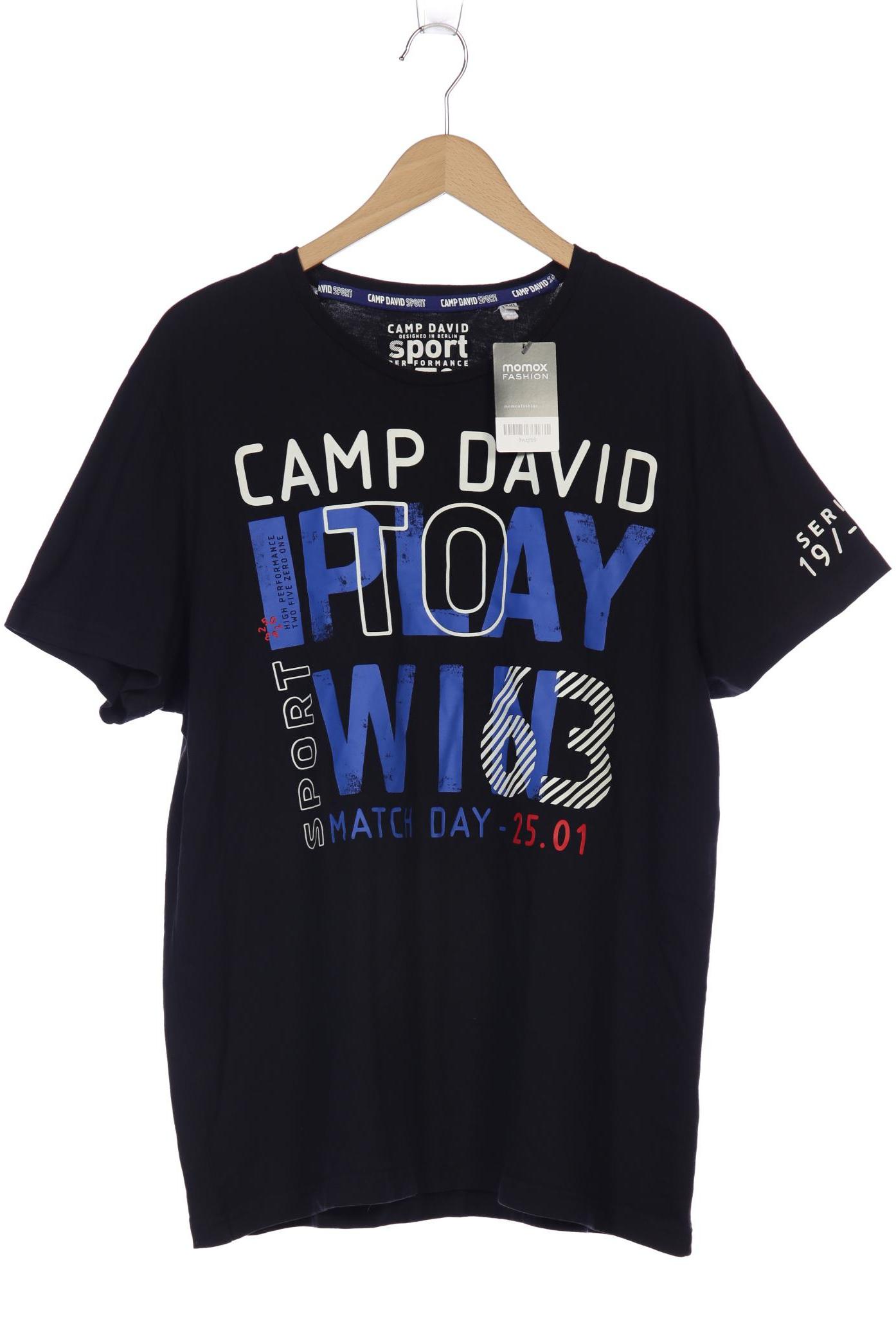 

Camp David Herren T-Shirt, marineblau