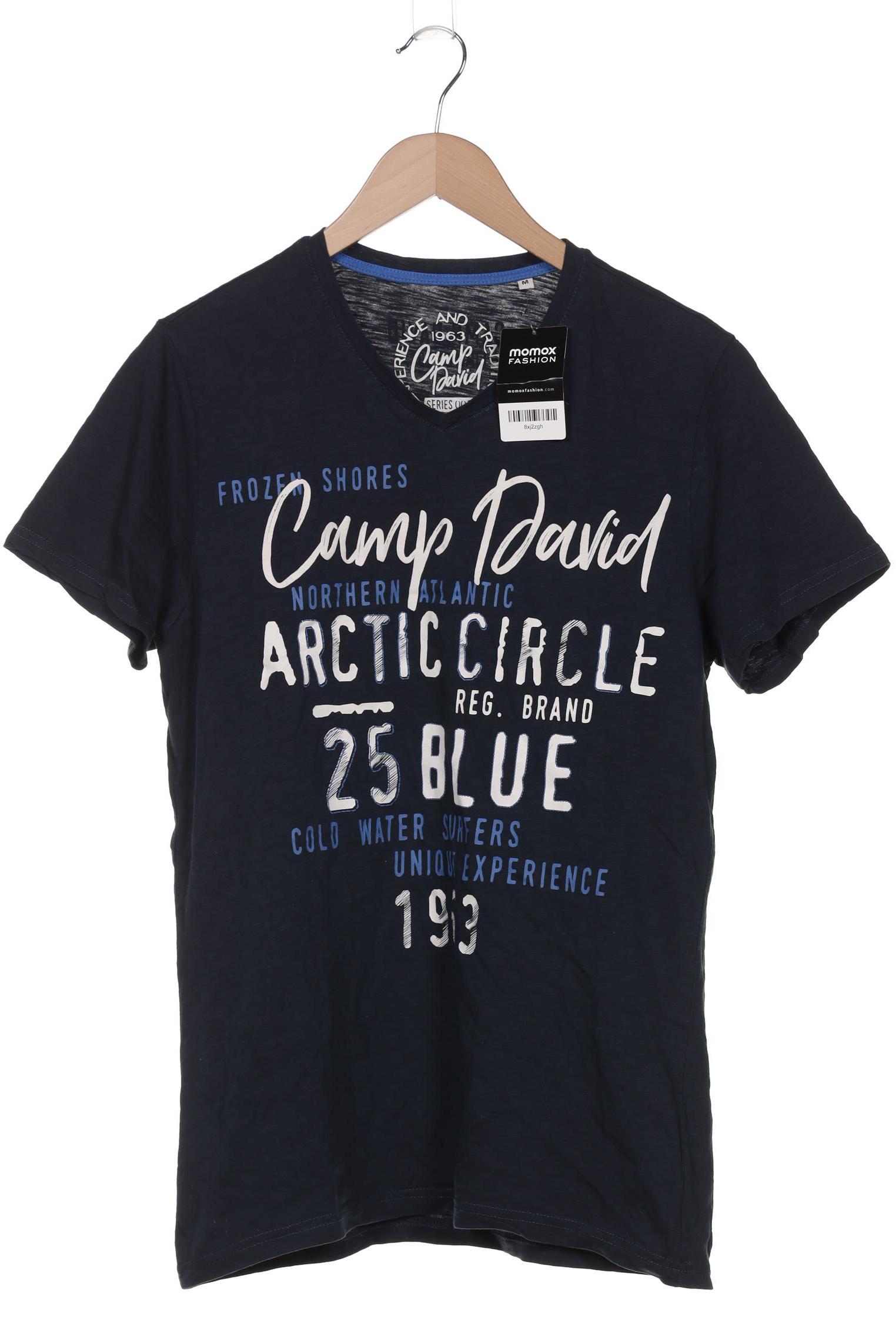 

Camp David Herren T-Shirt, marineblau, Gr. 48