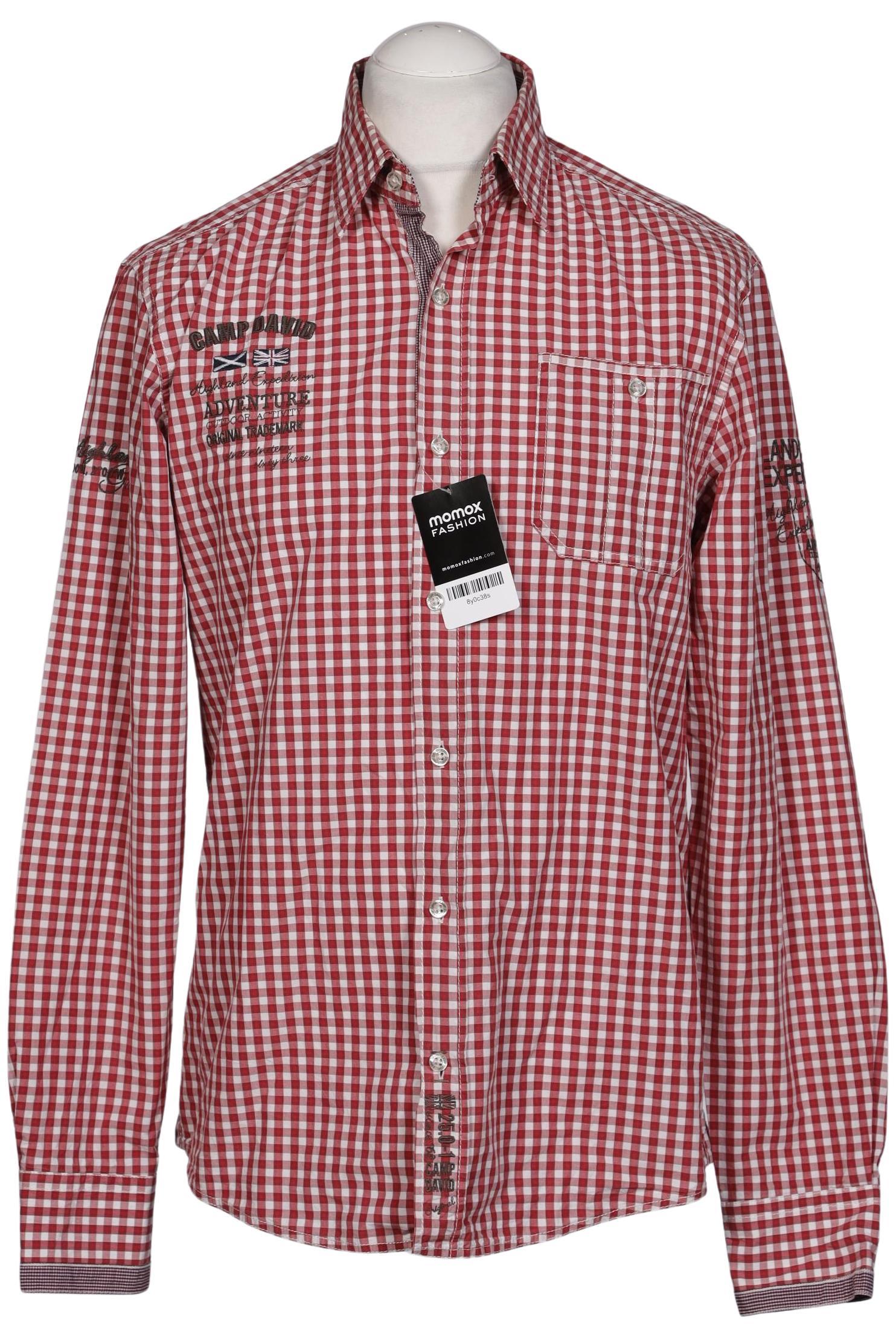 

Camp David Herren Hemd, rot, Gr. 52