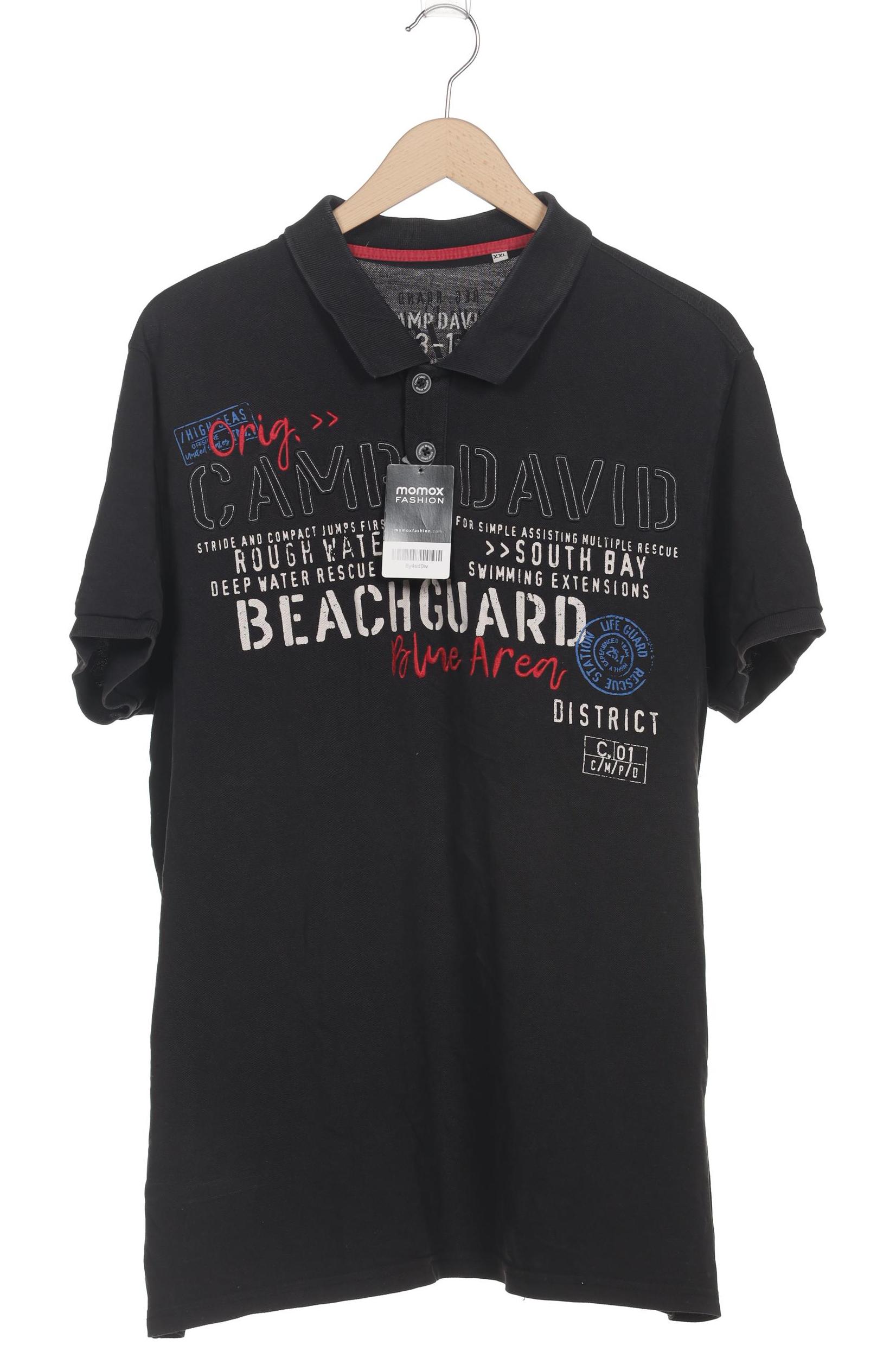 

Camp David Herren Poloshirt, schwarz, Gr. 56