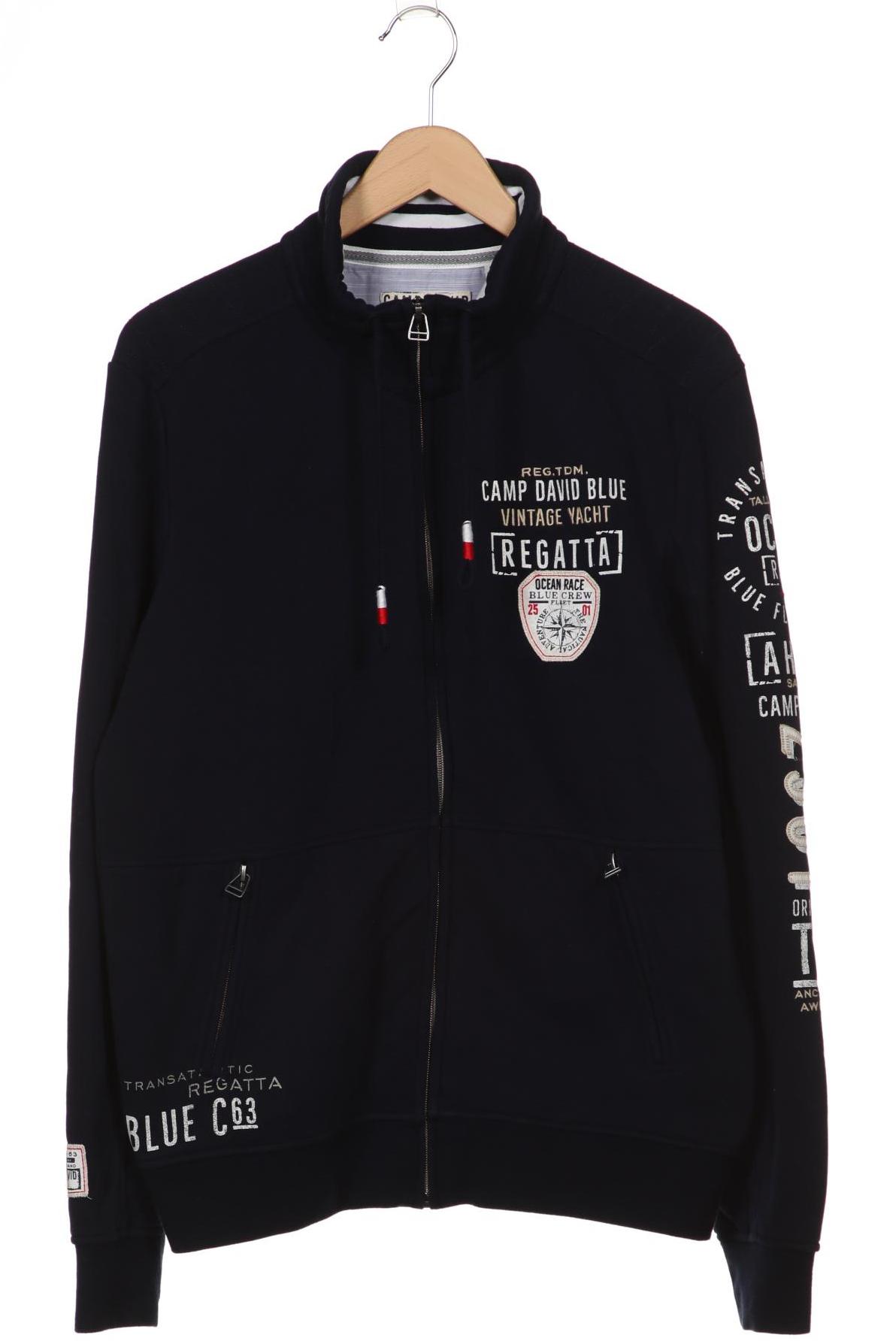 

Camp David Herren Sweatshirt, marineblau