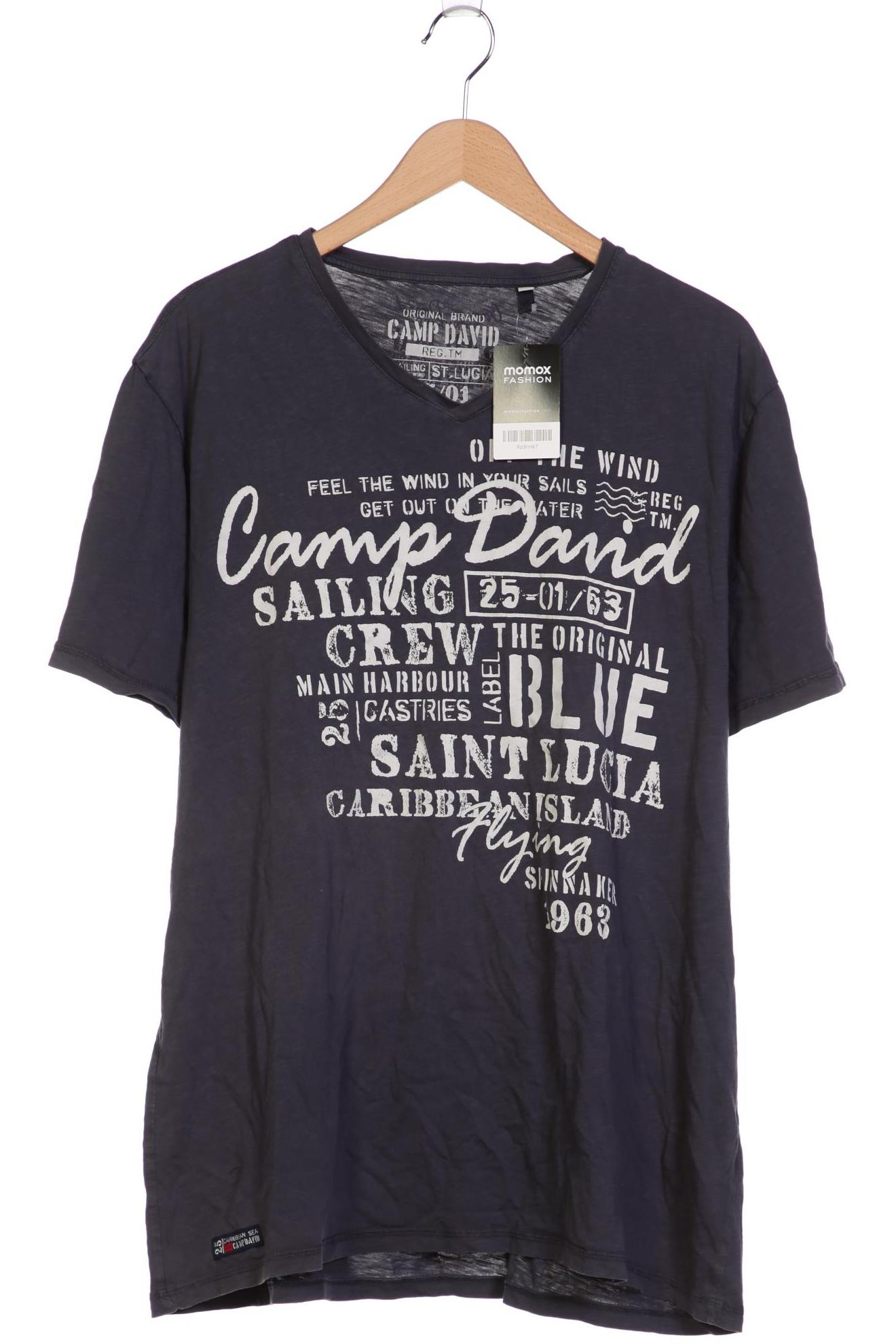 

Camp David Herren T-Shirt, marineblau, Gr. 58