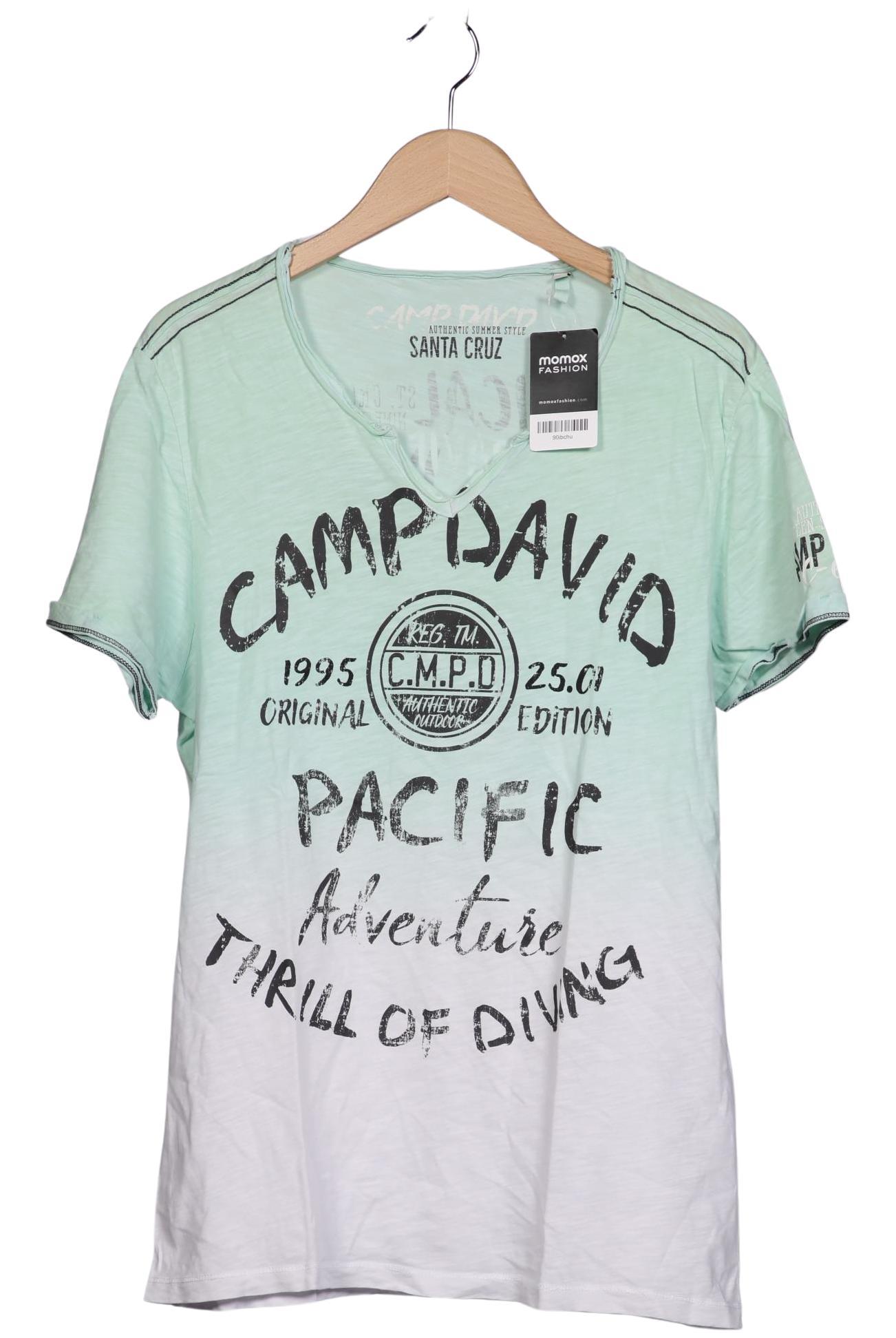 Thumbnail - Camp David Herren T-Shirt, hellgrün, Gr. 52