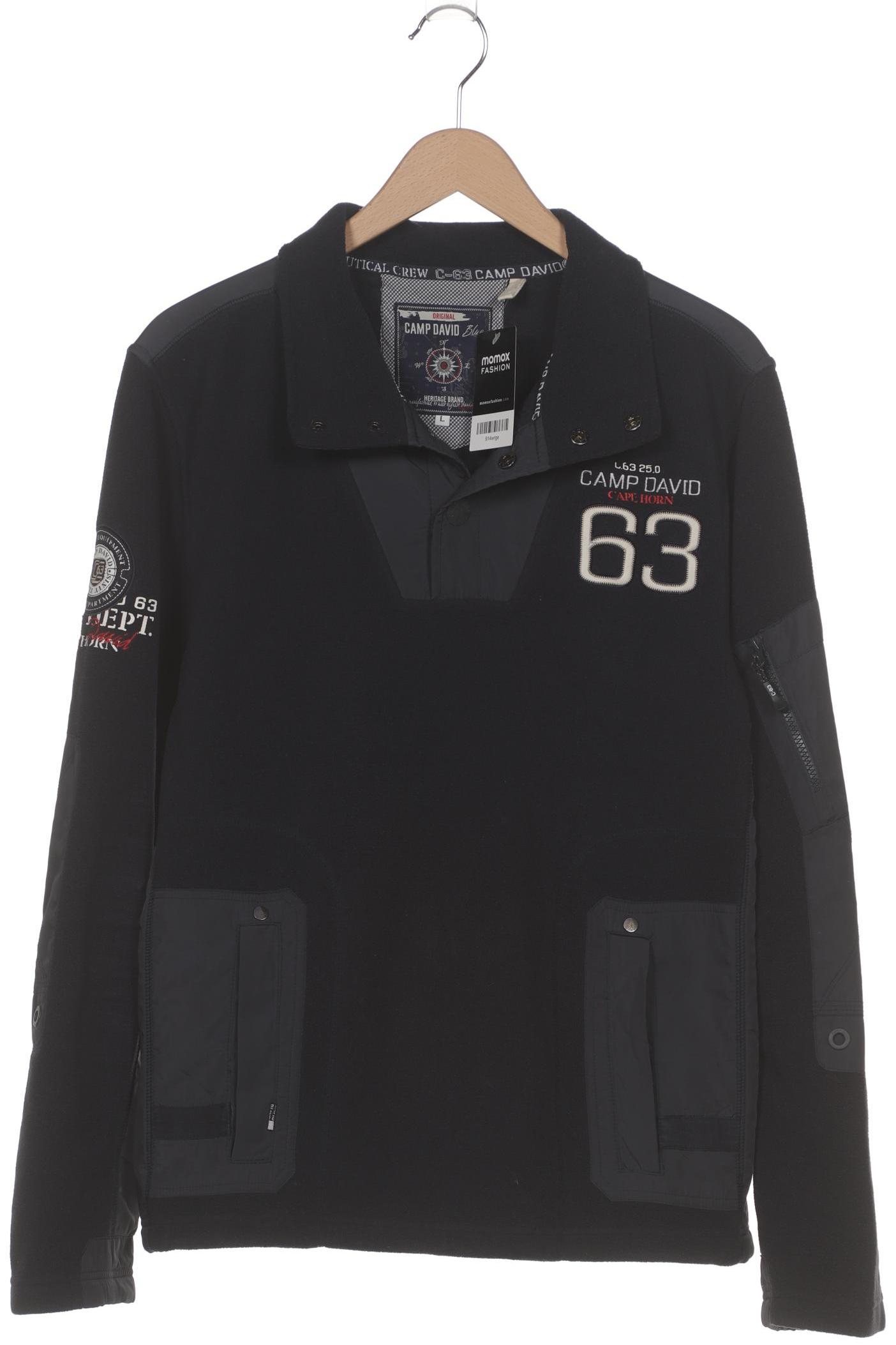 

Camp David Herren Sweatshirt, marineblau, Gr. 52