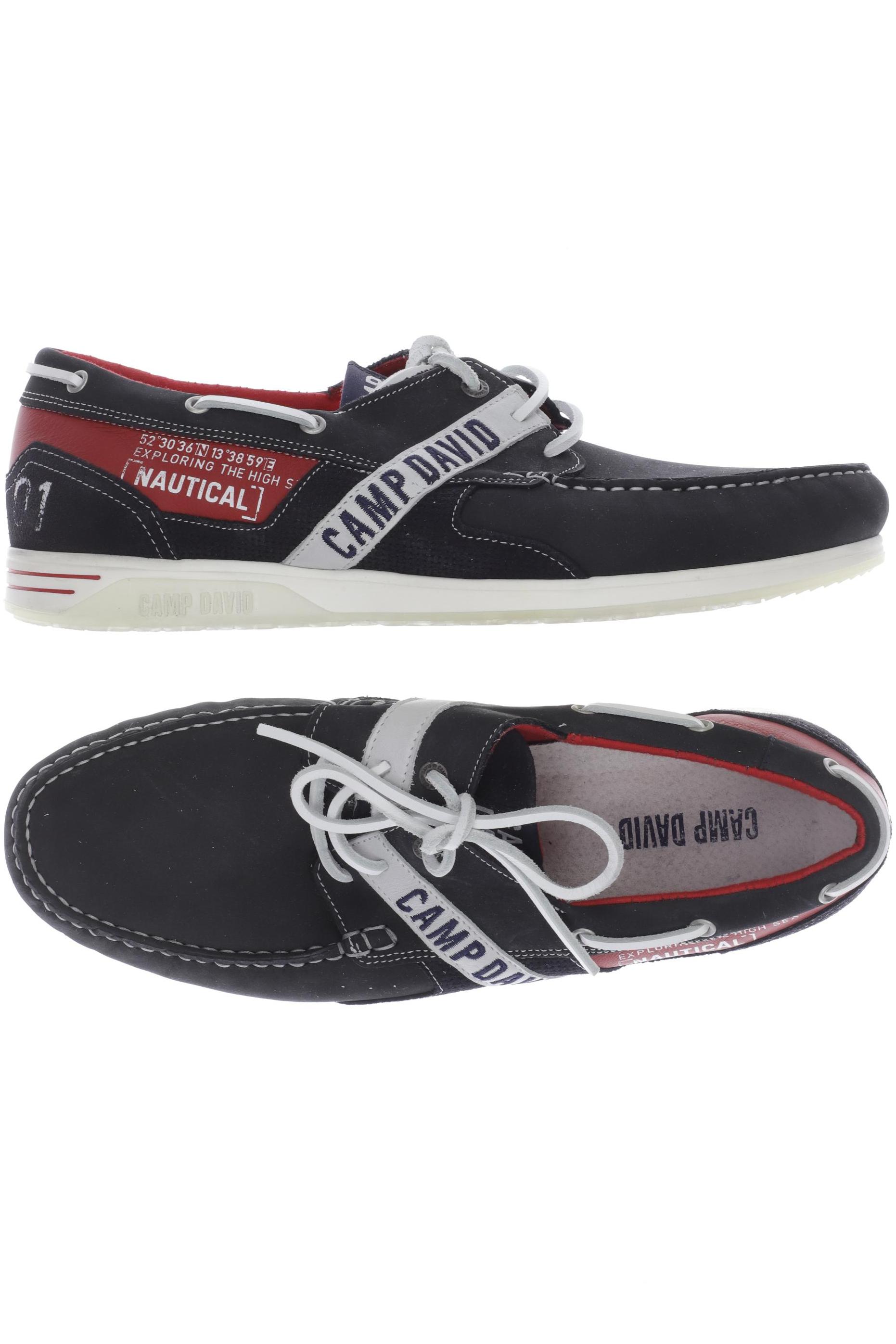 

Camp David Herren Halbschuh, schwarz, Gr. 45