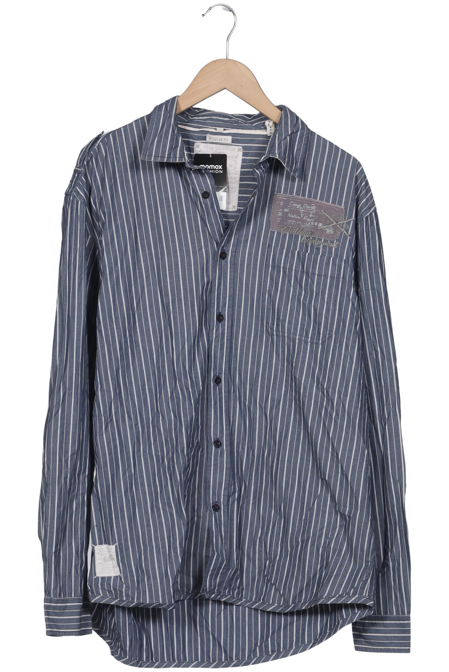 

Camp David Herren Hemd, blau, Gr. 56