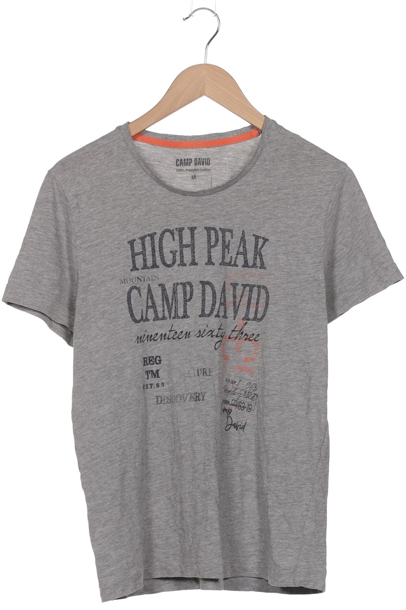 

Camp David Herren T-Shirt, grau, Gr. 48