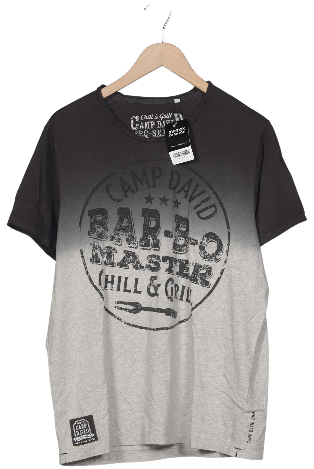 

Camp David Herren T-Shirt, grau, Gr. 54