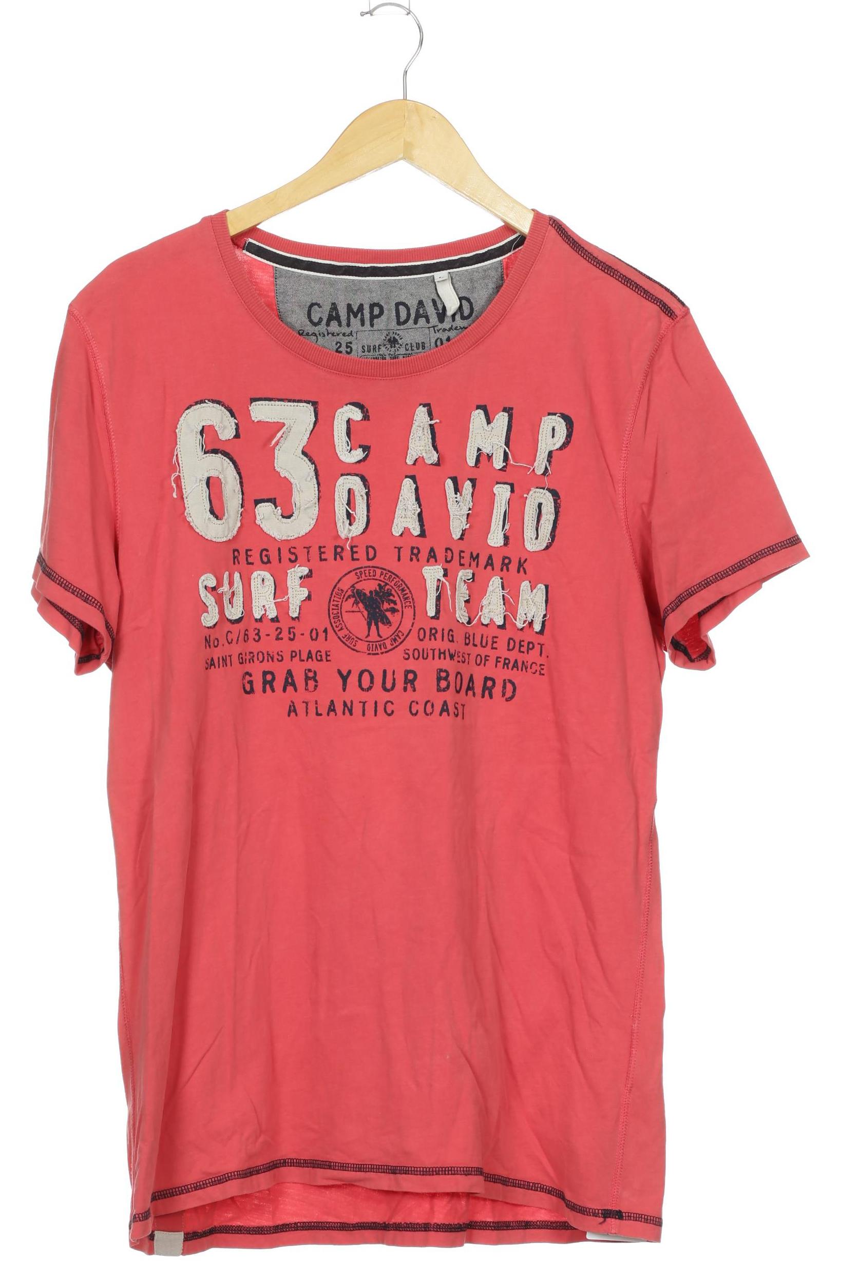 

Camp David Herren T-Shirt, rot, Gr.