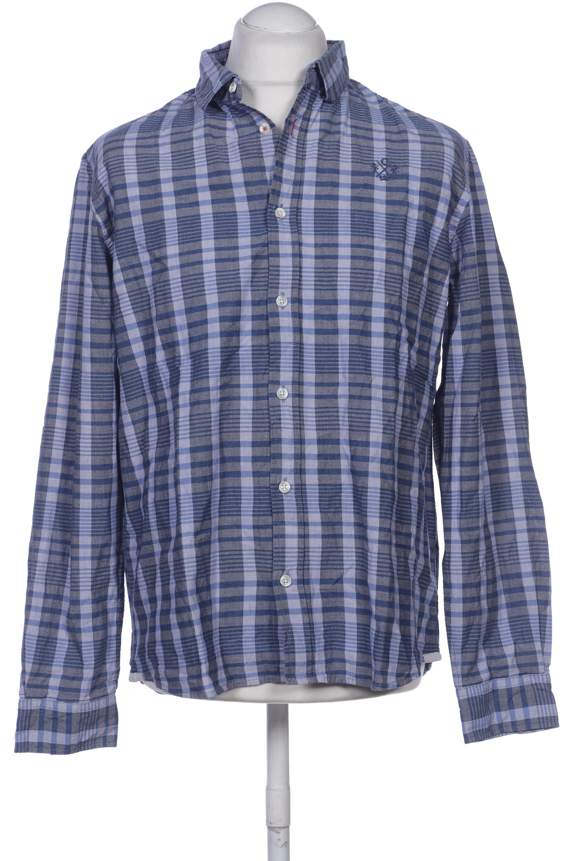 

Camp David Herren Hemd, blau, Gr. 48