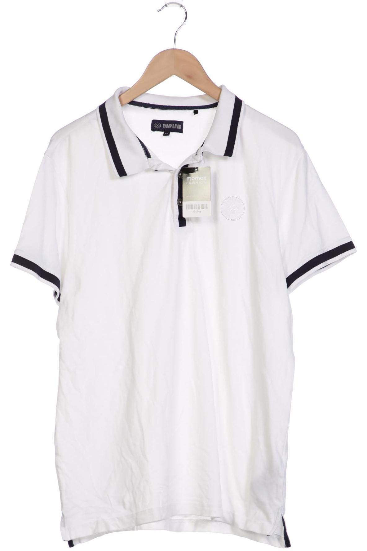 

Camp David Herren Poloshirt, weiß, Gr. 54