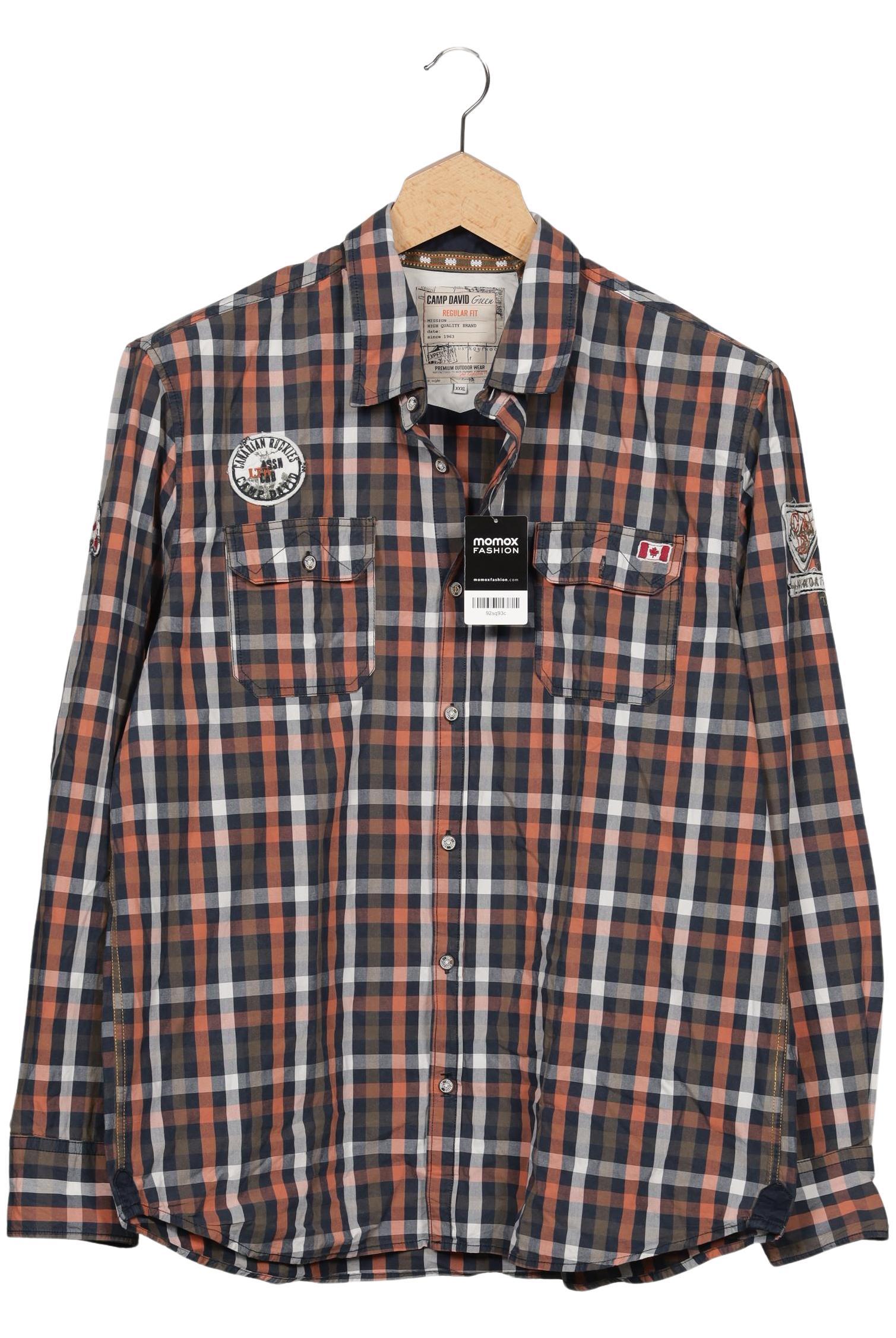 

Camp David Herren Hemd, marineblau, Gr. 58
