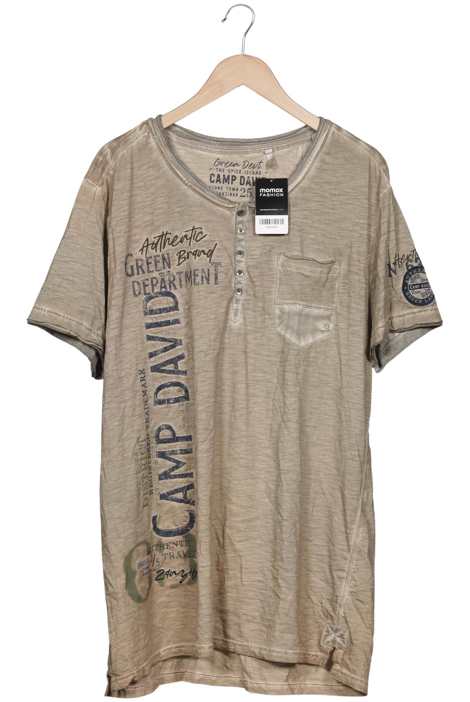 

Camp David Herren T-Shirt, beige, Gr. 58