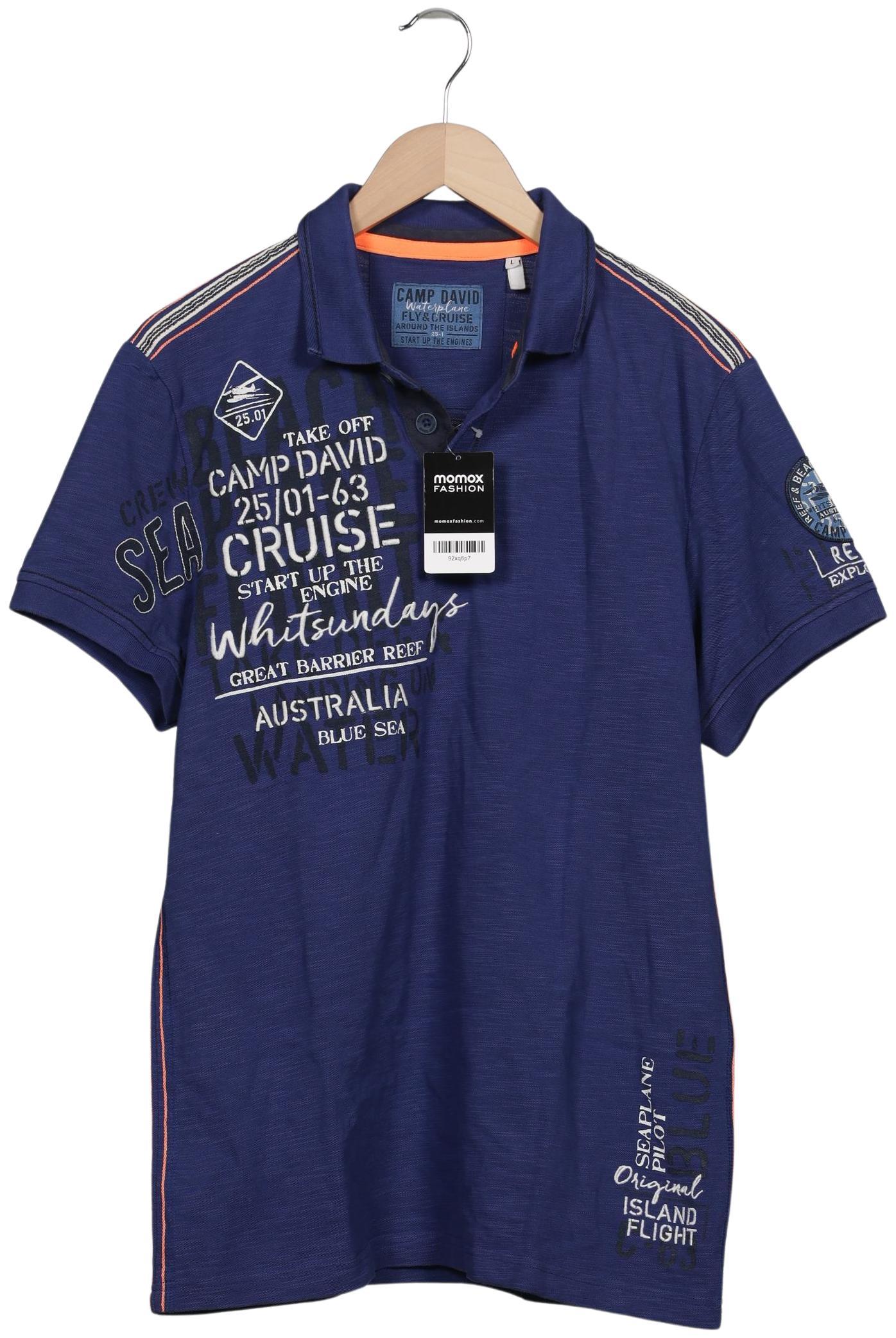 

Camp David Herren Poloshirt, marineblau, Gr. 52