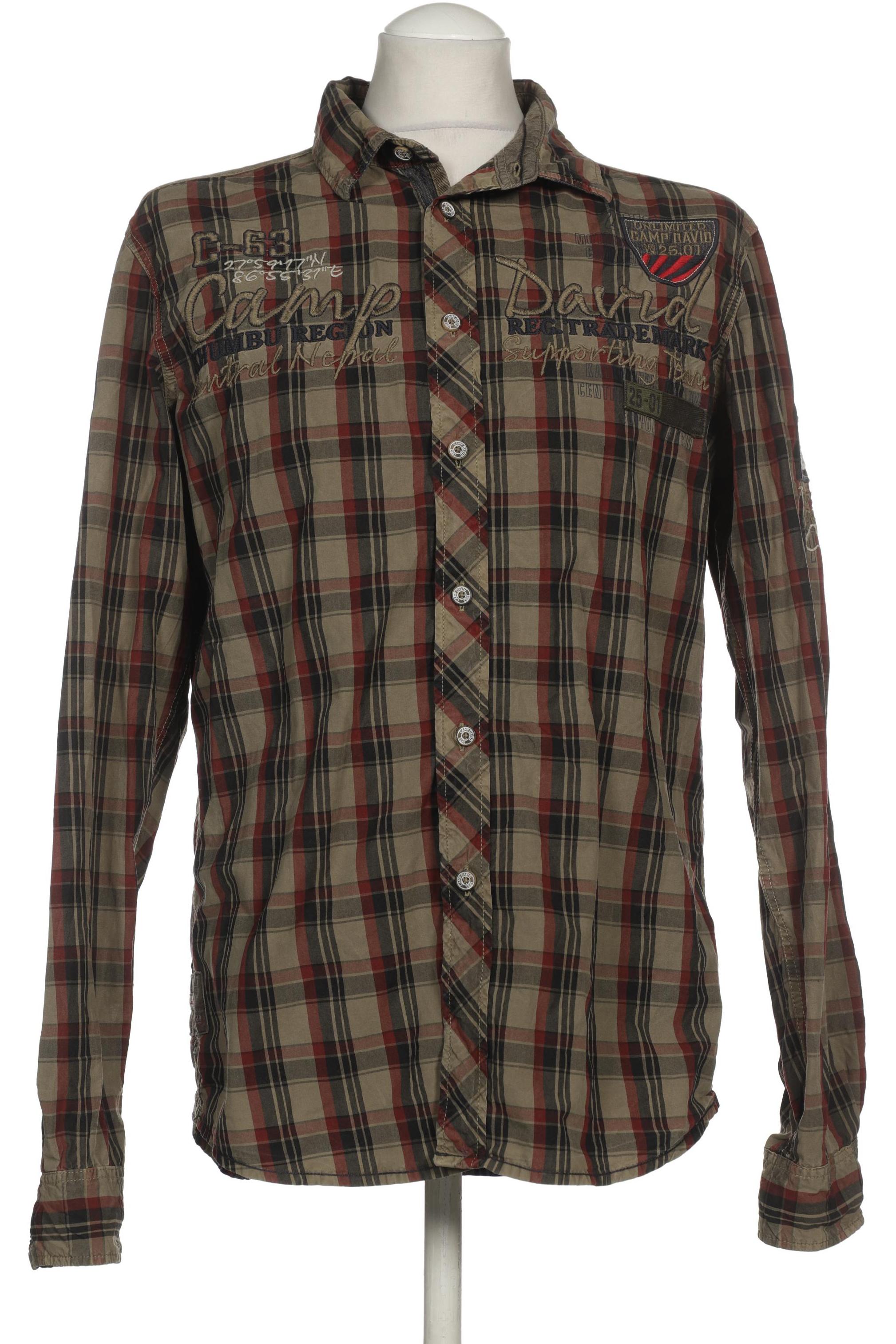 

Camp David Herren Hemd, grün, Gr.