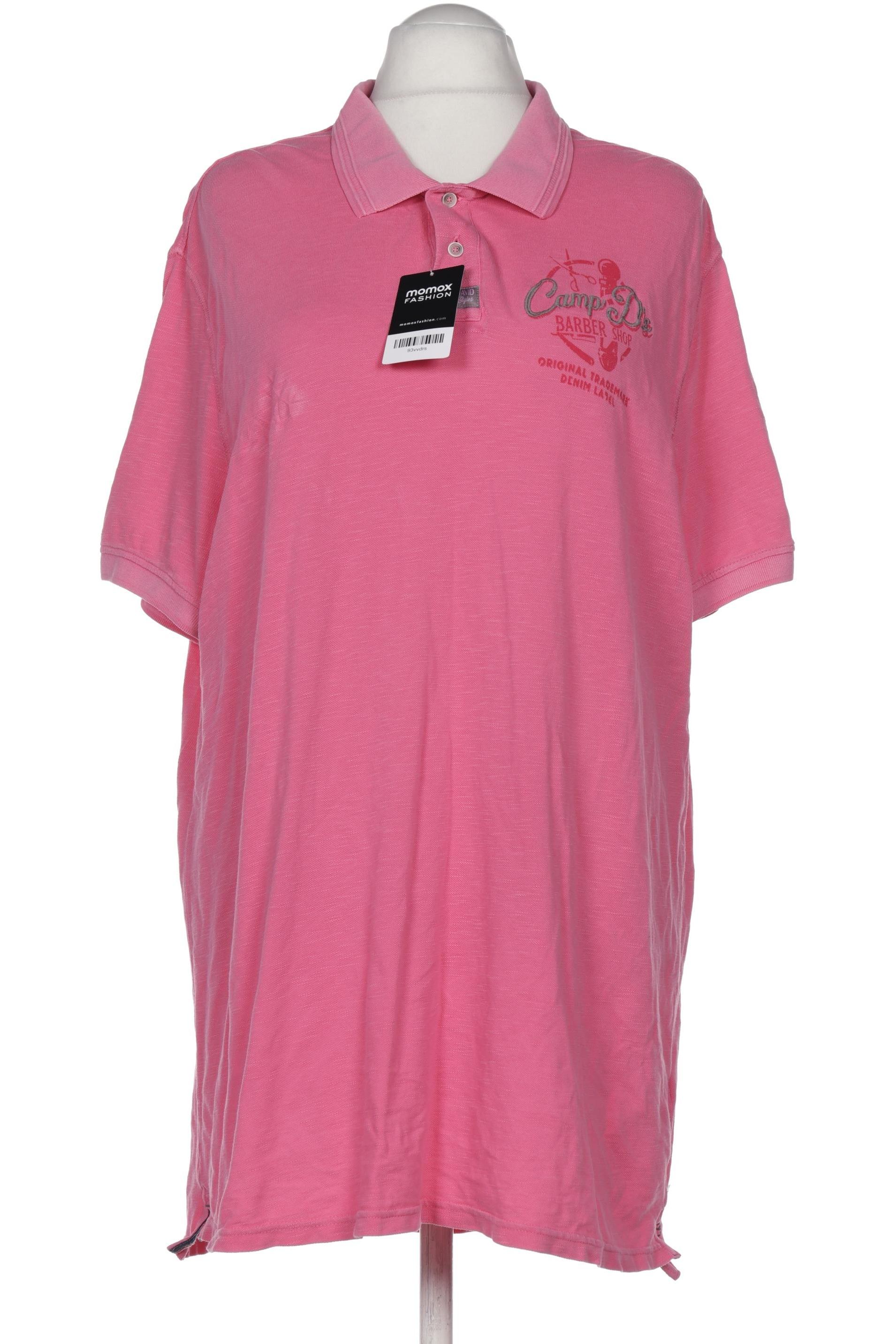 Thumbnail - Camp David Herren Poloshirt, pink, Gr. 60