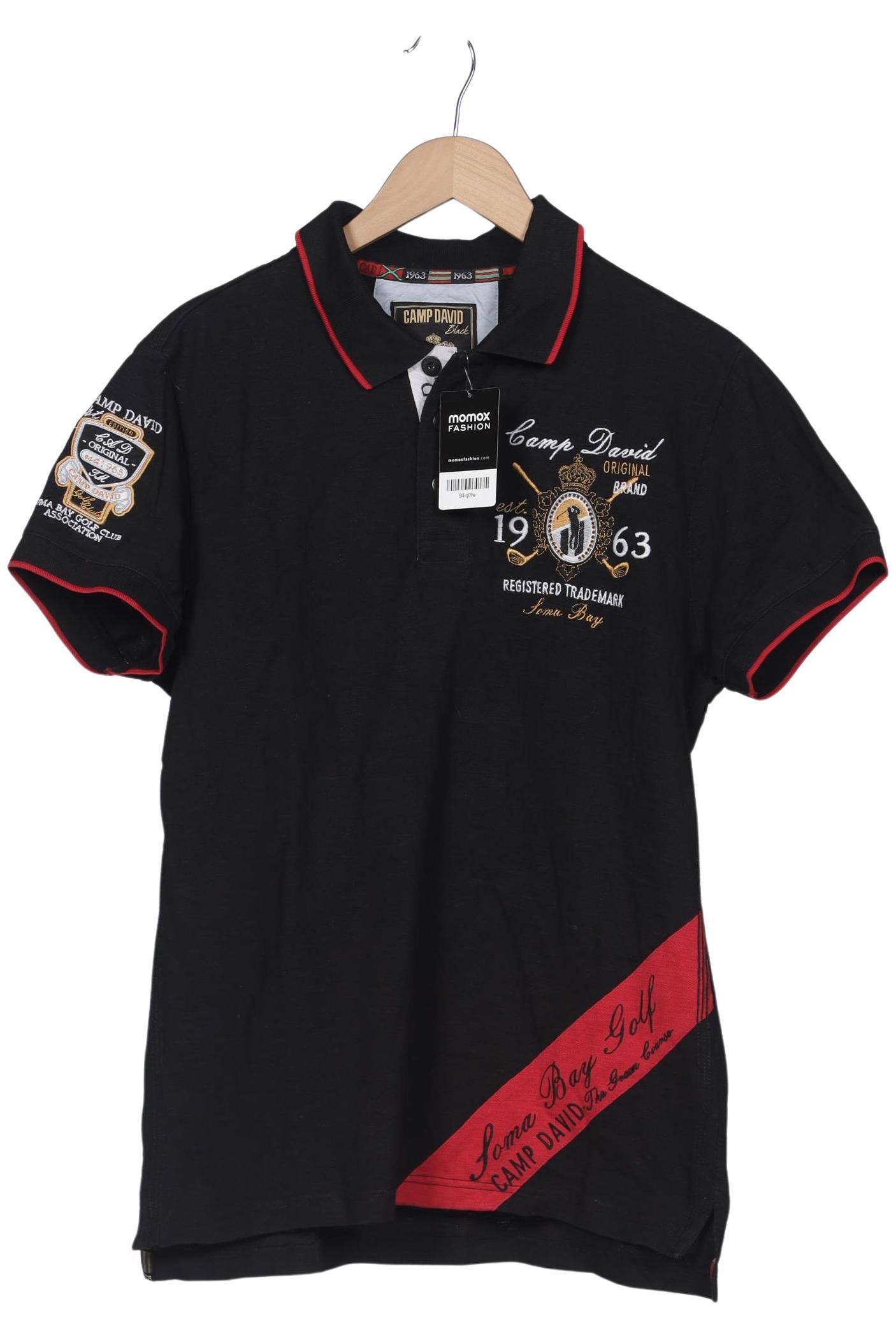 

Camp David Herren Poloshirt, schwarz, Gr. 52